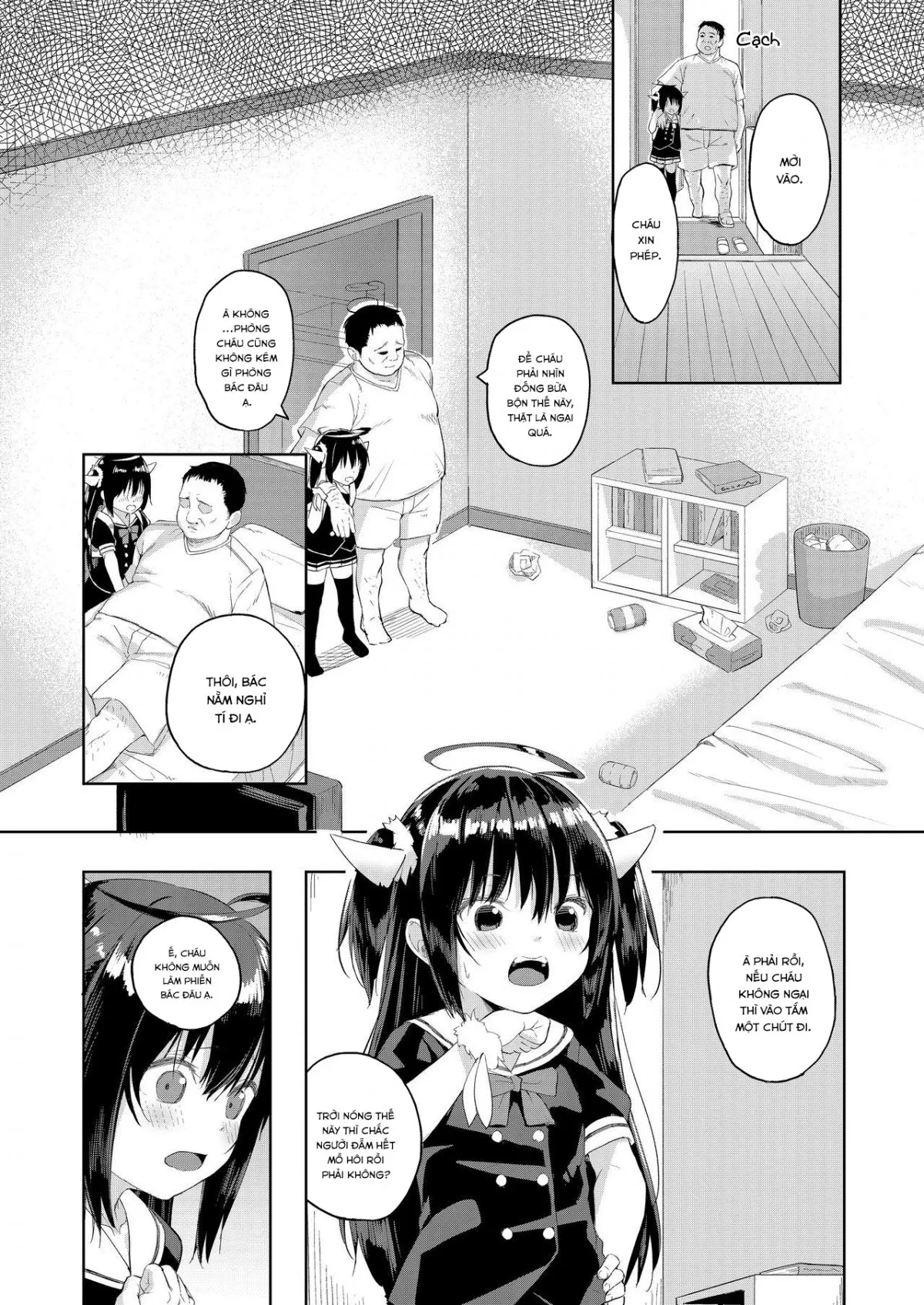HentaiVN.net - Ảnh 5 - Ojisan no Joji Asobi [おじさんの女児遊び, Già Gân Địt Gái] - Onshot