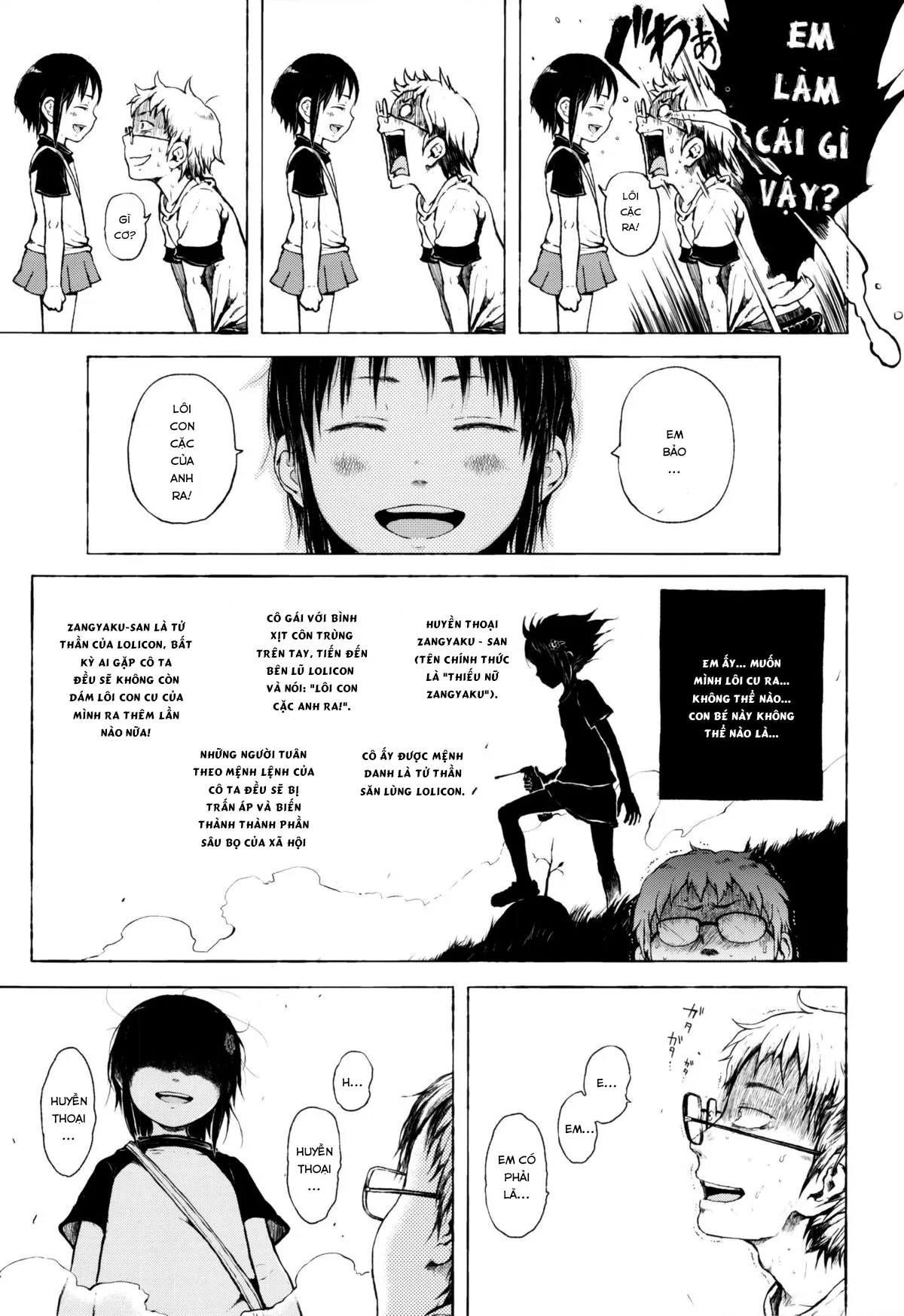 HentaiVN.net - Ảnh 9 - Cô bé ấy là một truyền thuyết đô thị! [Anoko wa Toshi Densetsu; That Girl is an Urban Legend] - Chap 1