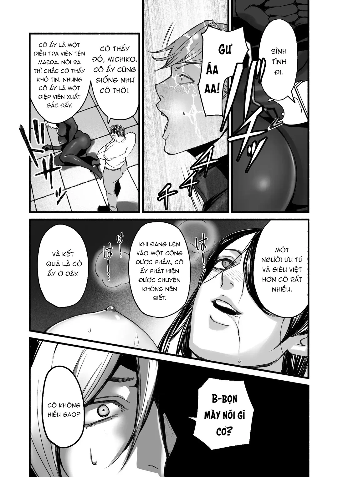 HentaiVN.net - Ảnh 12 - Giấc mơ của đặc vụ ngầm Michiko Kanae - Oneshot