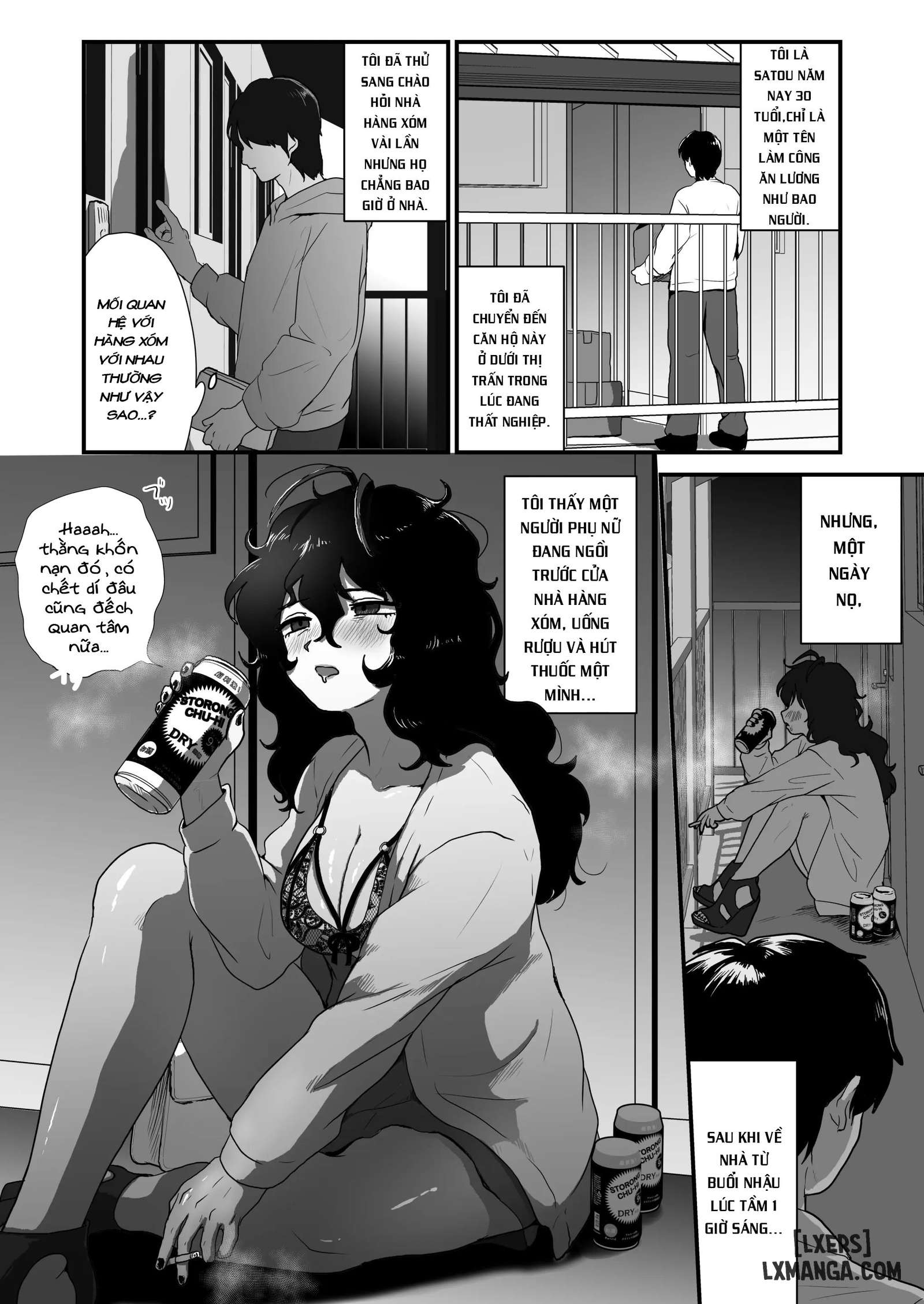 HentaiVN.net - Ảnh 4 - Tonari no Downer-kei Arafour Newhalf - Oneshot