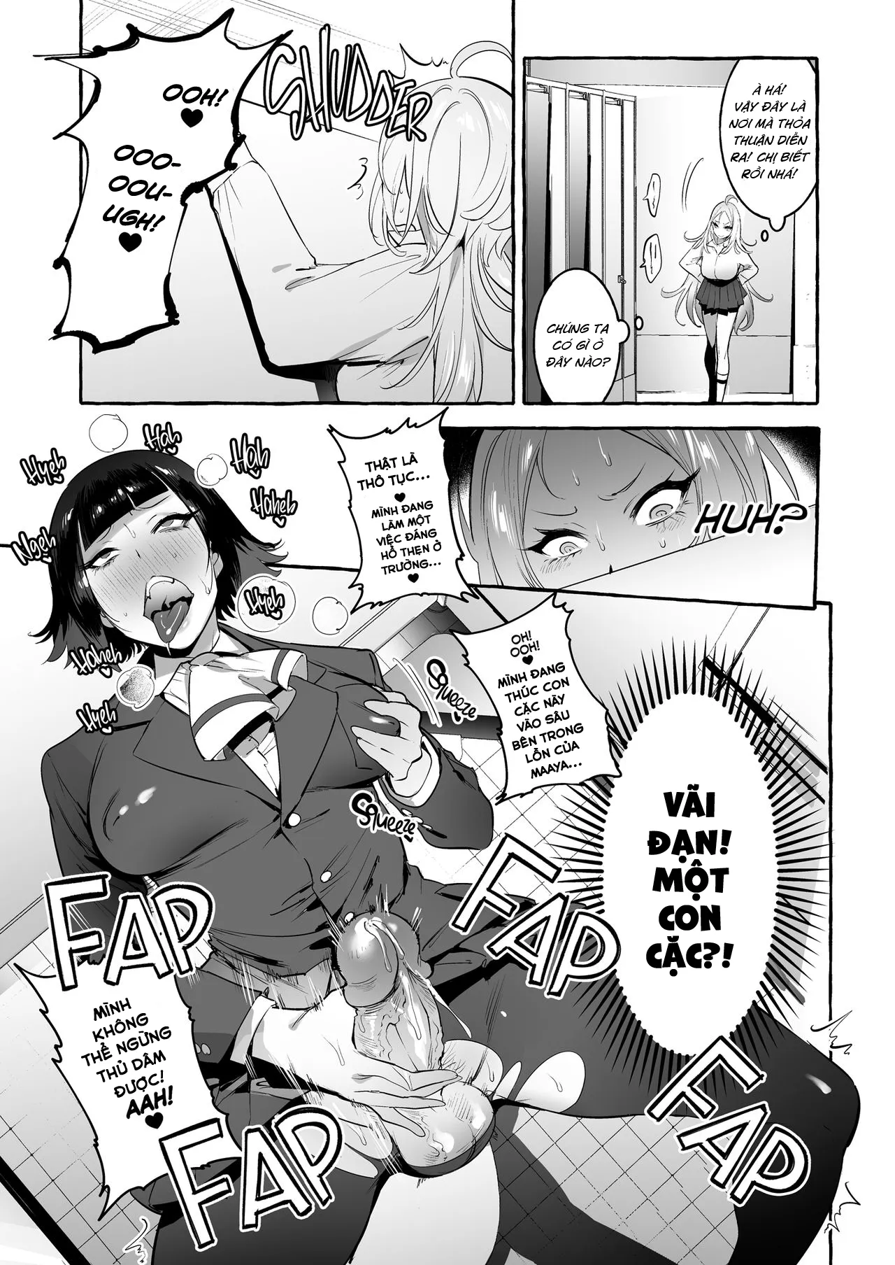 HentaiVN.net - Ảnh 15 - Gái thẳng đụng phải cú có gai [Futanari-san to Nonke-san; Straight Girl Meets Futa; フタナリさんとノンケさん] - Phần 1