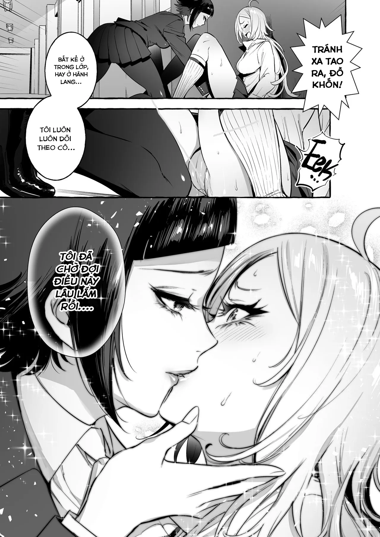 HentaiVN.net - Ảnh 17 - Gái thẳng đụng phải cú có gai [Futanari-san to Nonke-san; Straight Girl Meets Futa; フタナリさんとノンケさん] - Phần 1