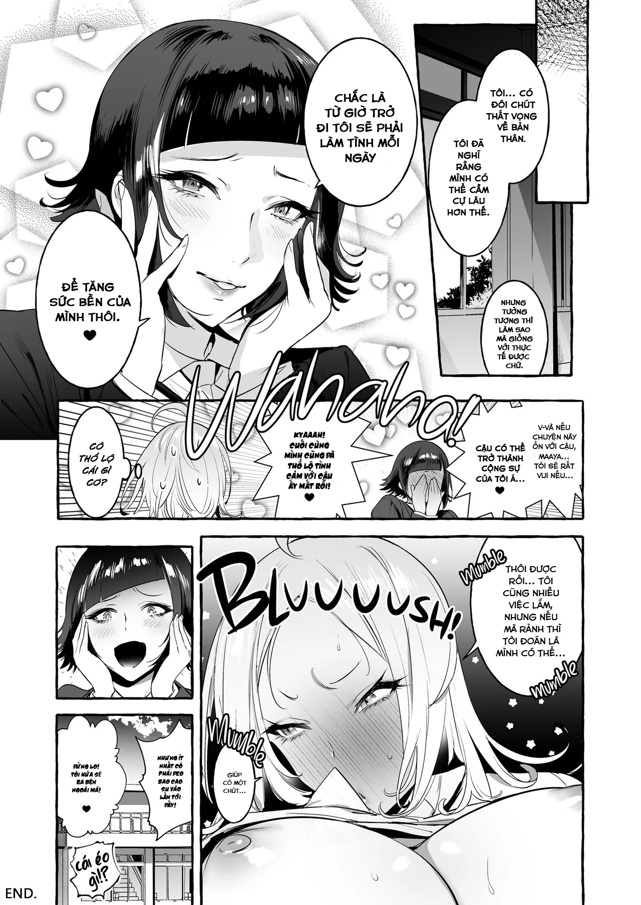 HentaiVN.net - Ảnh 27 - Gái thẳng đụng phải cú có gai [Futanari-san to Nonke-san; Straight Girl Meets Futa; フタナリさんとノンケさん] - Phần 1