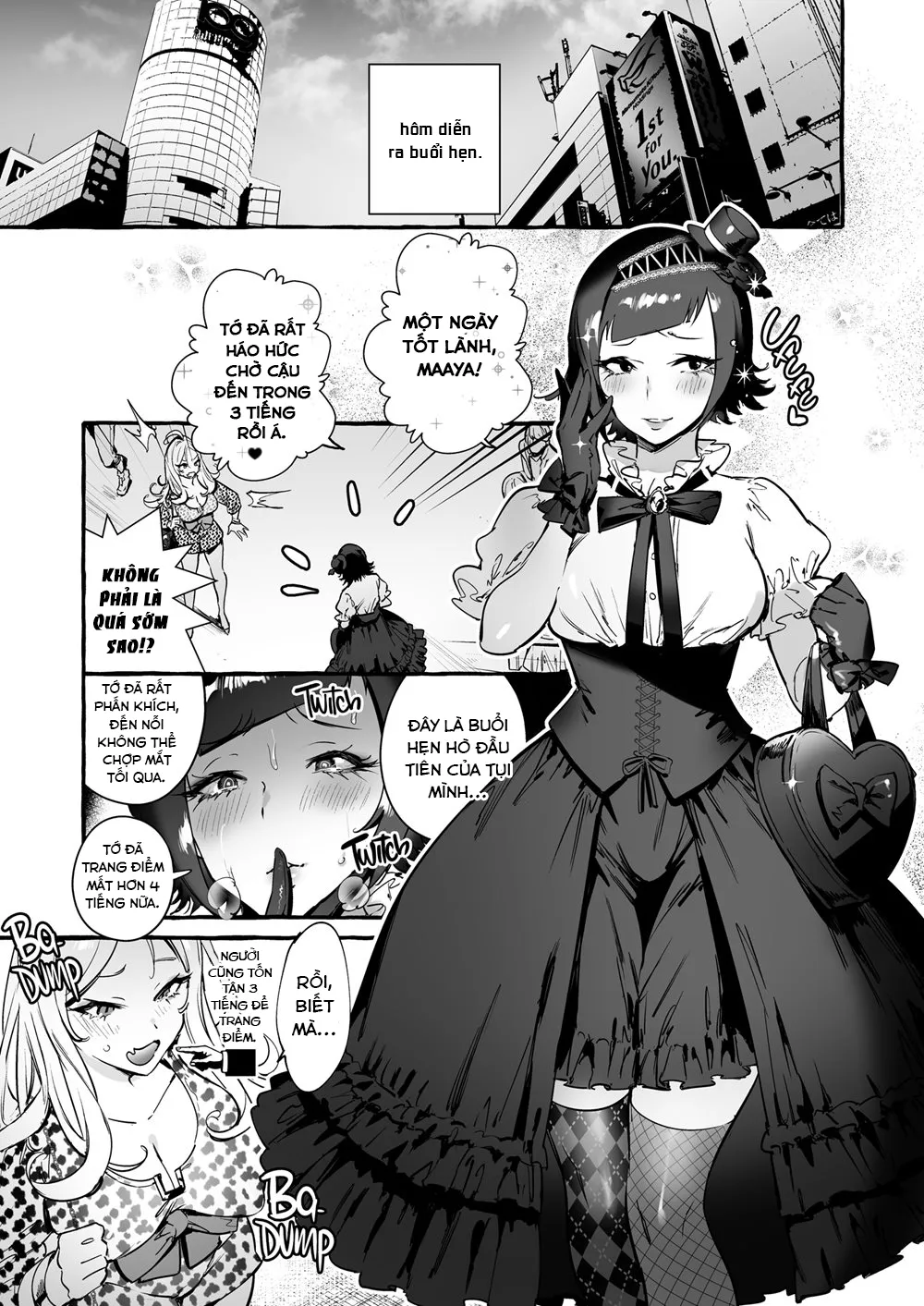 HentaiVN.net - Ảnh 10 - Gái thẳng đụng phải cú có gai [Futanari-san to Nonke-san; Straight Girl Meets Futa; フタナリさんとノンケさん] - Phần 2