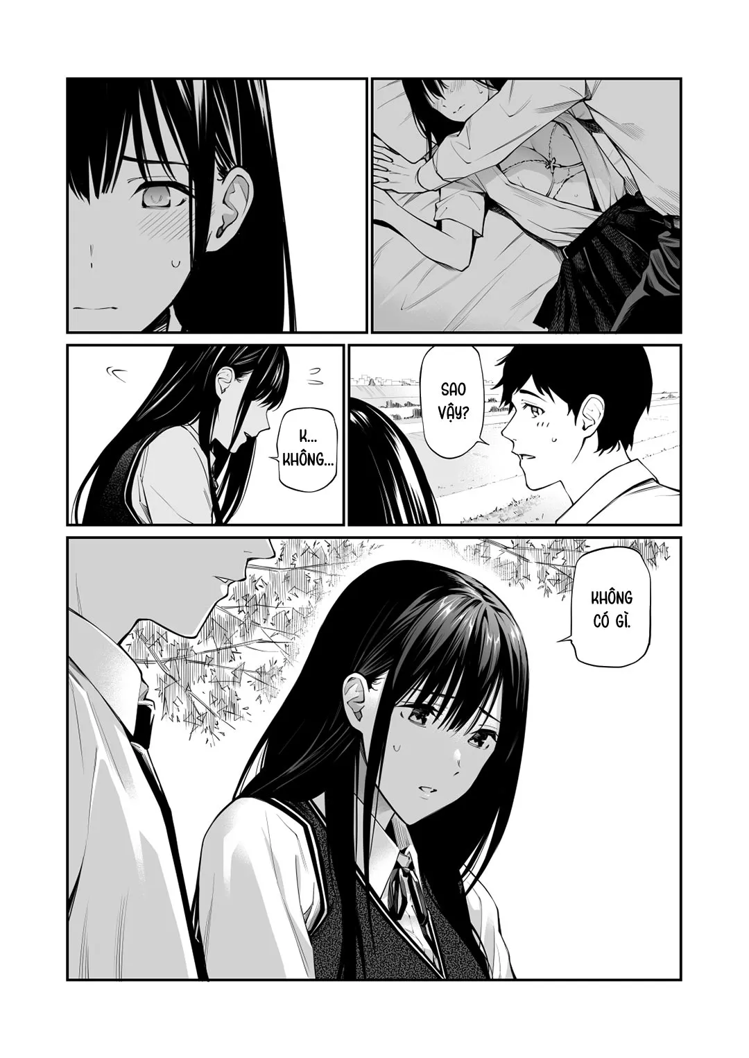 HentaiVN.net - Ảnh 10 - Hậu quả khi muốn trưởng thành [Kare no Shiranai Himitsu o Irete.] - Oneshot