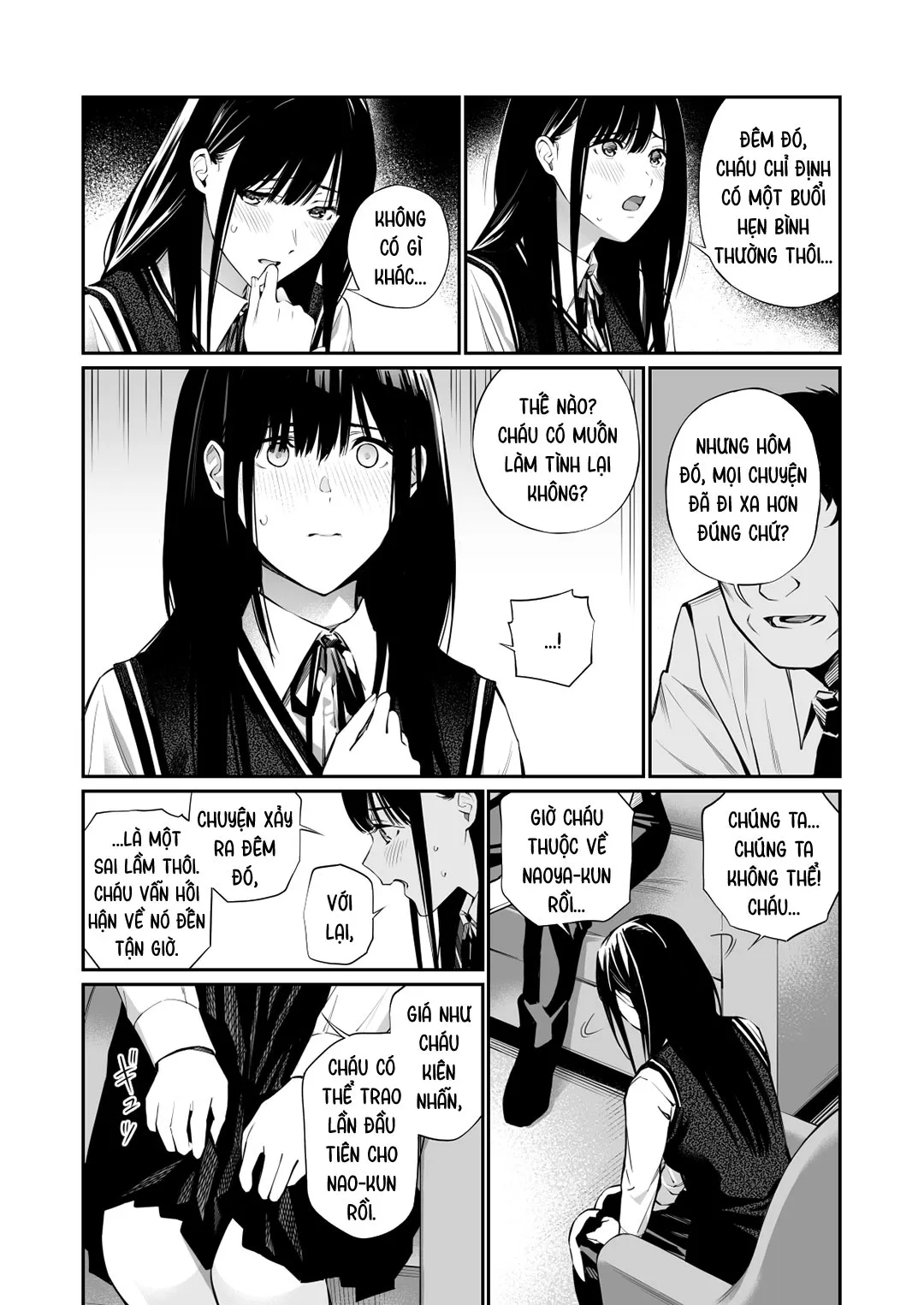 HentaiVN.net - Ảnh 28 - Hậu quả khi muốn trưởng thành [Kare no Shiranai Himitsu o Irete.] - Oneshot