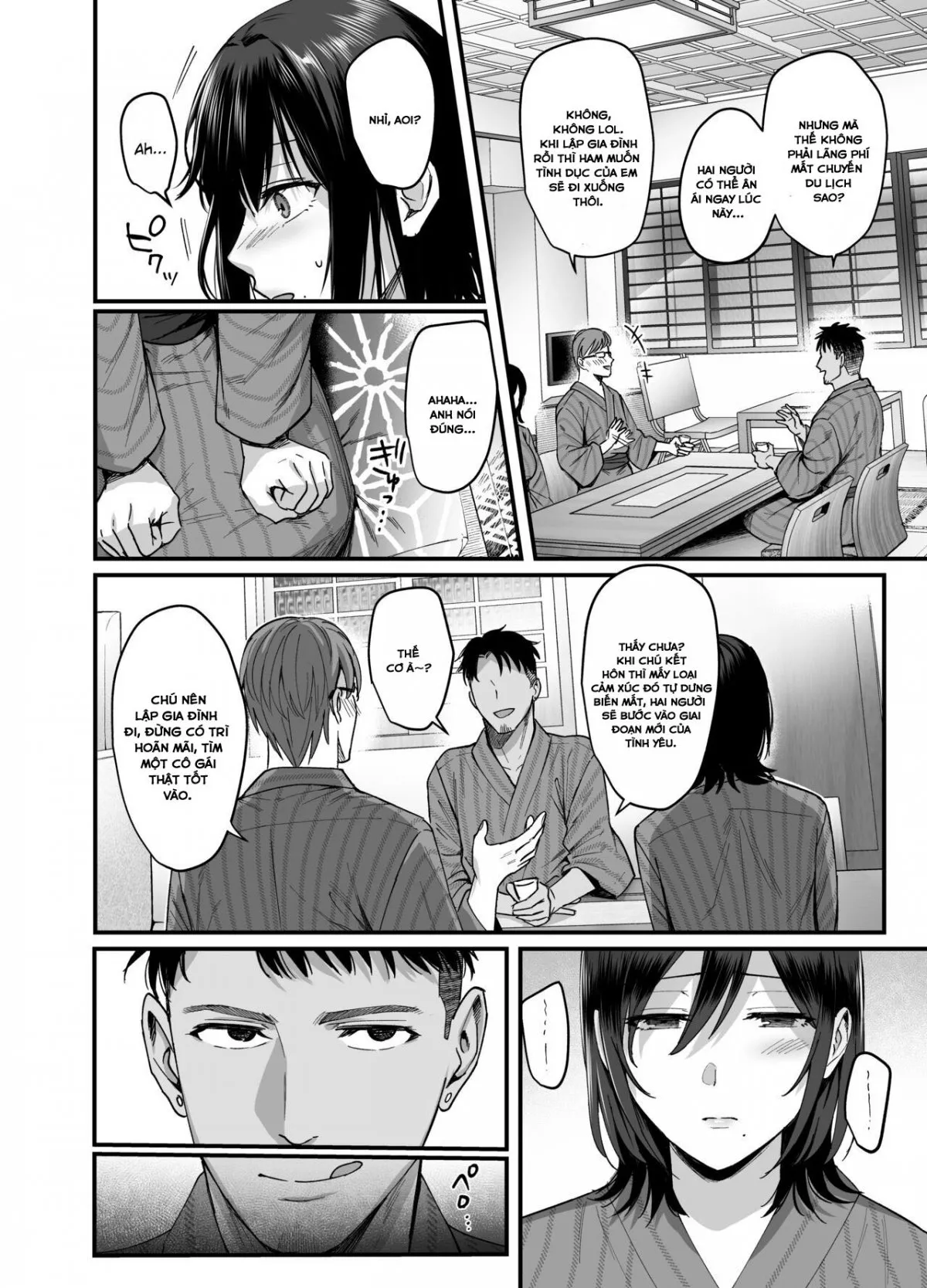 HentaiVN.net - Ảnh 10 - Mesunoyado ~Tsuma wa Midare Kegasareru~ - Oneshot