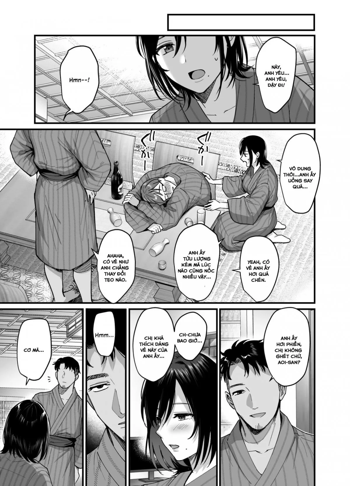 HentaiVN.net - Ảnh 11 - Mesunoyado ~Tsuma wa Midare Kegasareru~ - Oneshot