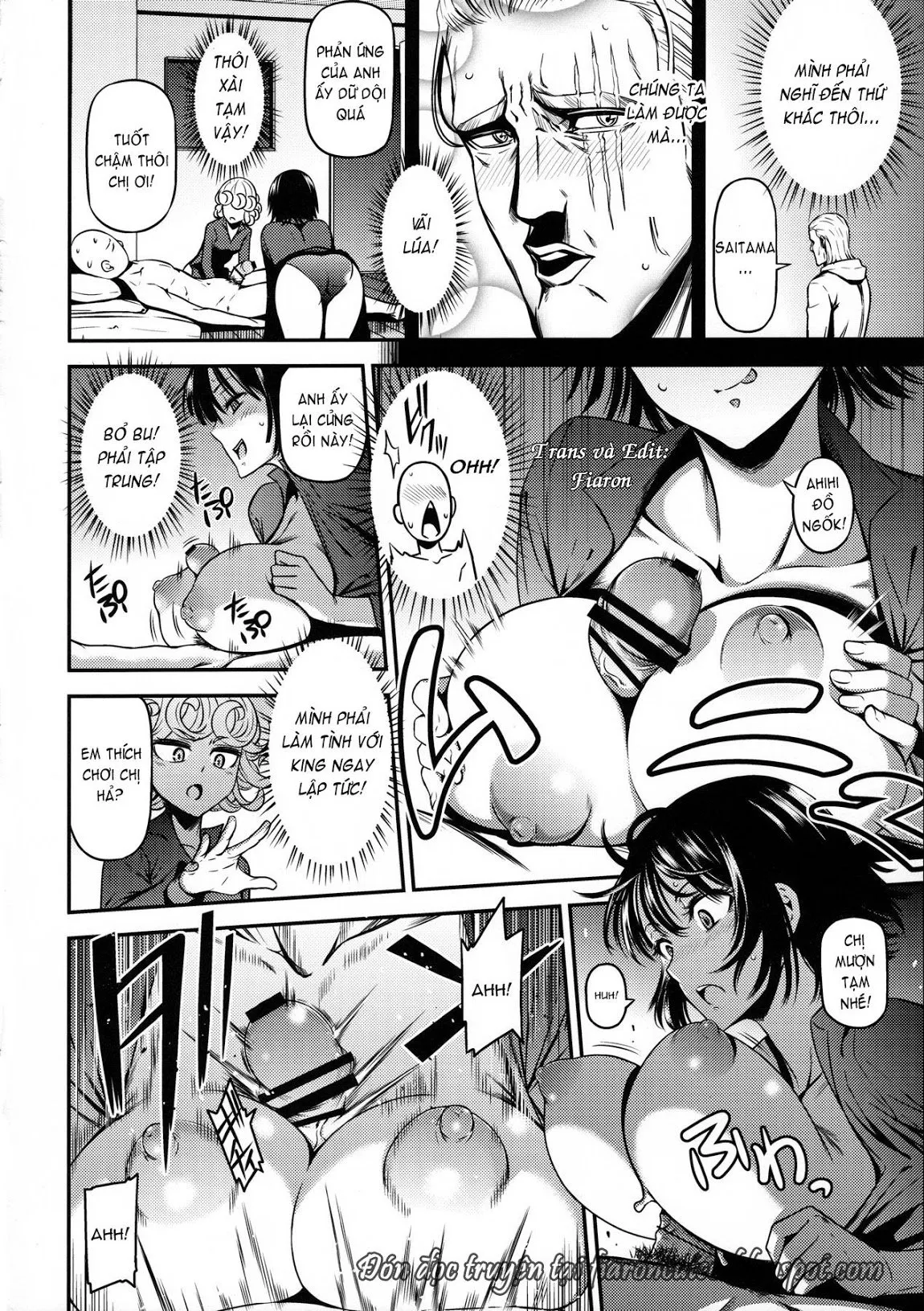 HentaiVN.net - Ảnh 14 - One-Hurricane (Onepunch-Man) - Chap 4