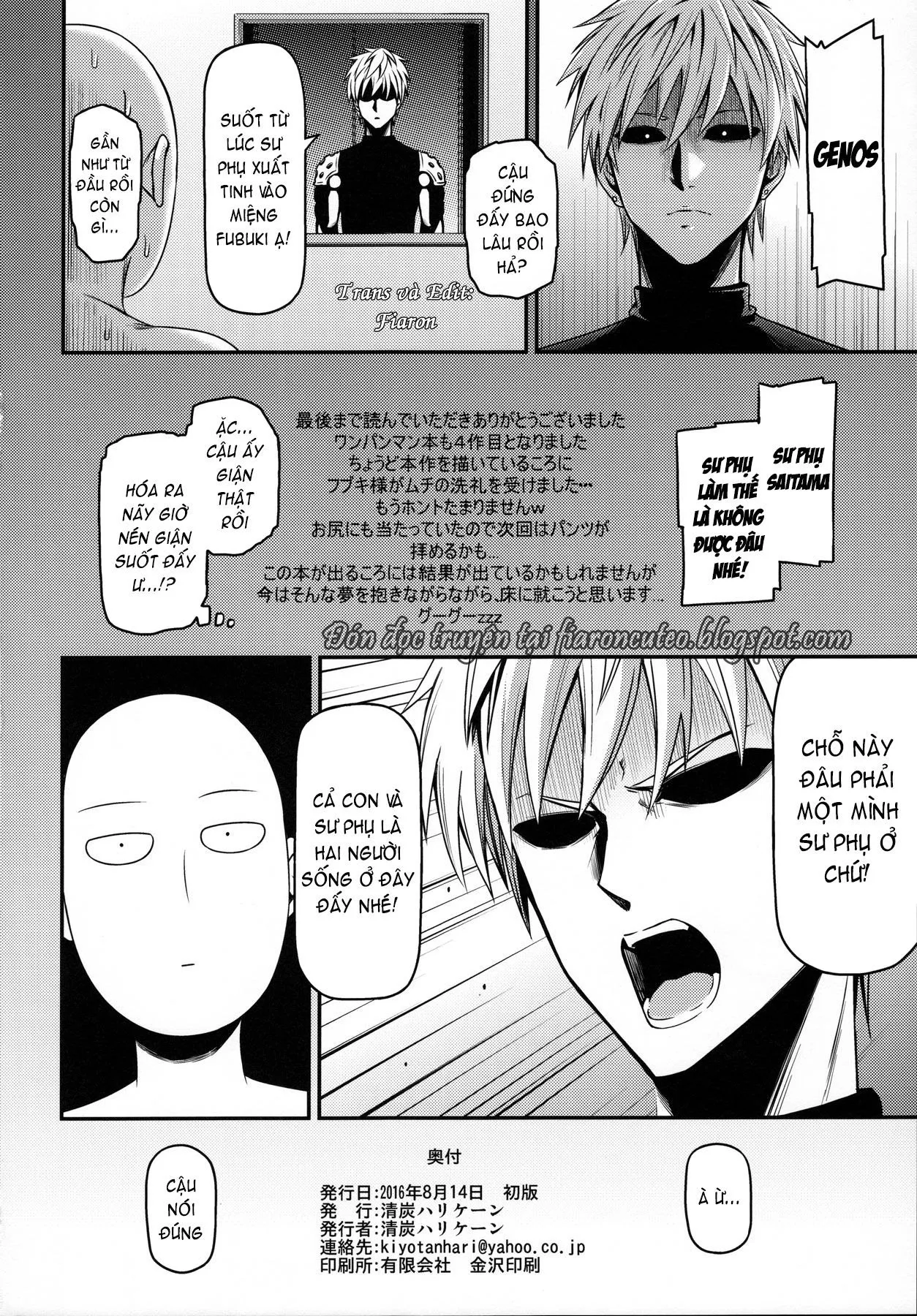 HentaiVN.net - Ảnh 26 - One-Hurricane (Onepunch-Man) - Chap 4