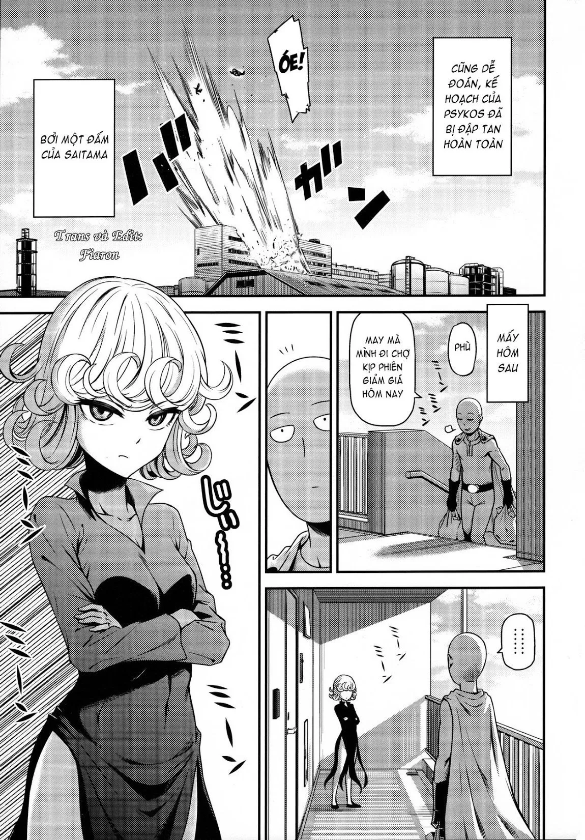 HentaiVN.net - Ảnh 3 - One-Hurricane (Onepunch-Man) - Chap 4