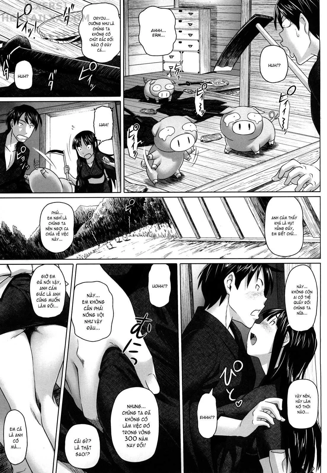 HentaiVN.net - Ảnh 8 - No condom sex [Namanaka.] - Chap 8