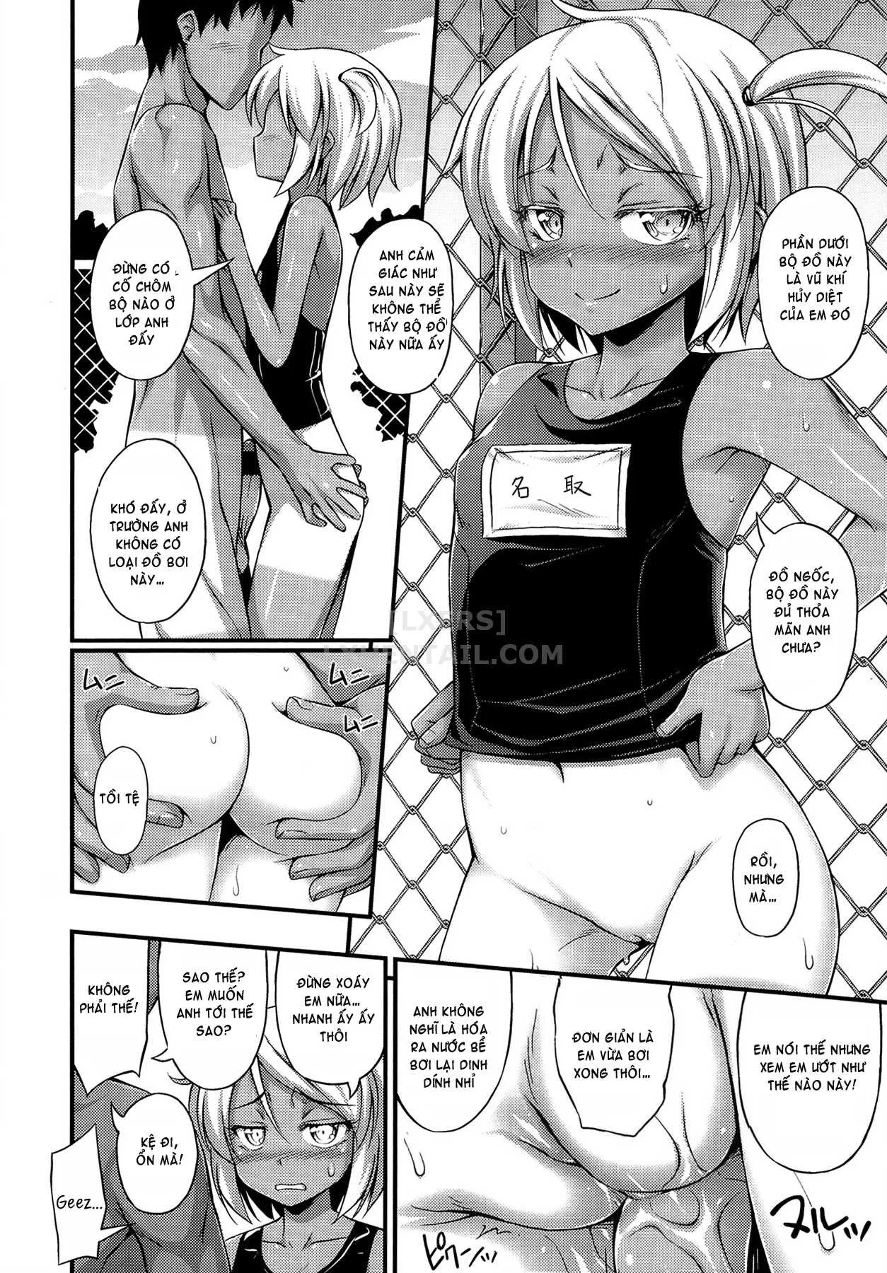 HentaiVN.net - Ảnh 14 - Kinjo no Ko ga Short Pants o Haite Ore o Yuuwaku shite Kurundaga [Kinjo No Ko Ga Short Pants Wo Haite Ore Wo Yuuwaku Shite Kurundaga] - Chap 1