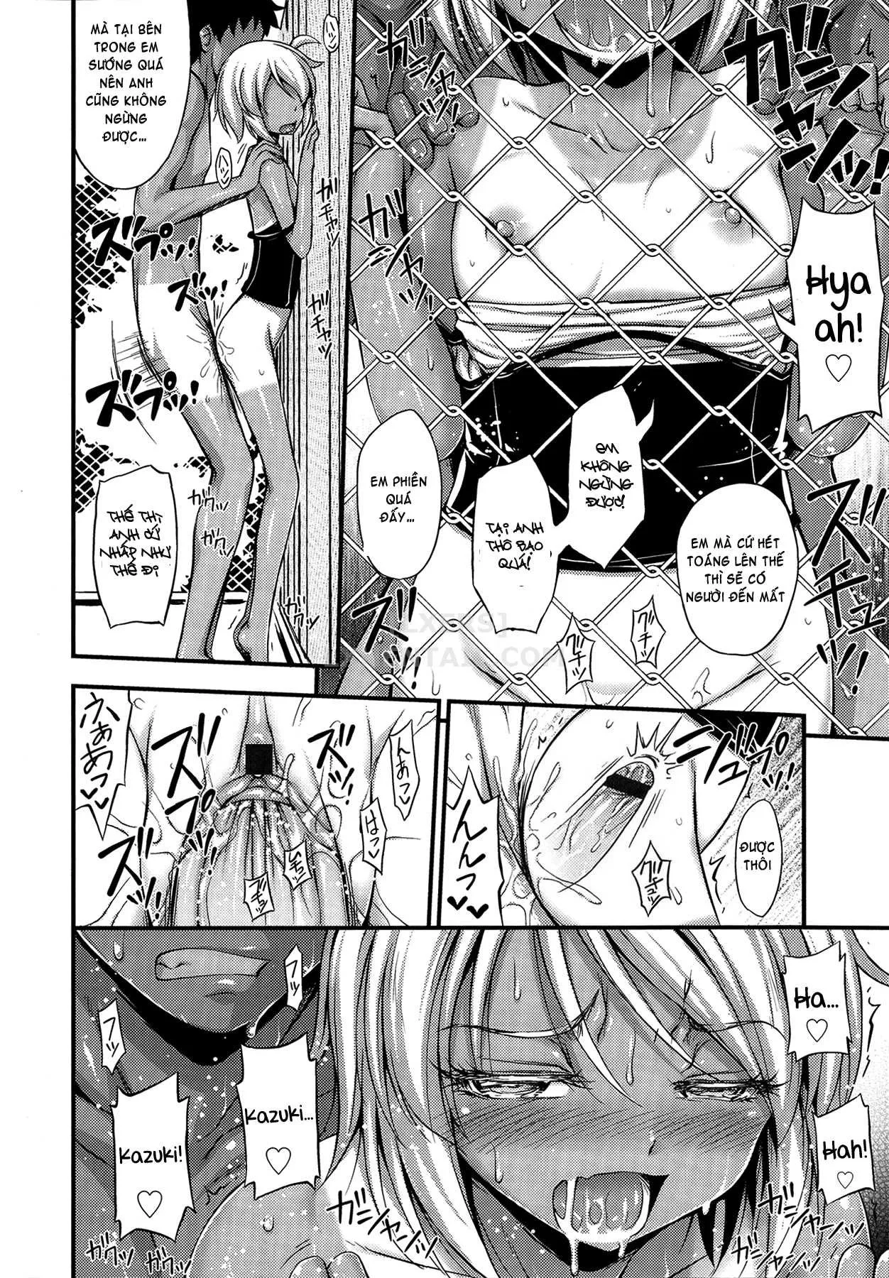HentaiVN.net - Ảnh 20 - Kinjo no Ko ga Short Pants o Haite Ore o Yuuwaku shite Kurundaga [Kinjo No Ko Ga Short Pants Wo Haite Ore Wo Yuuwaku Shite Kurundaga] - Chap 1