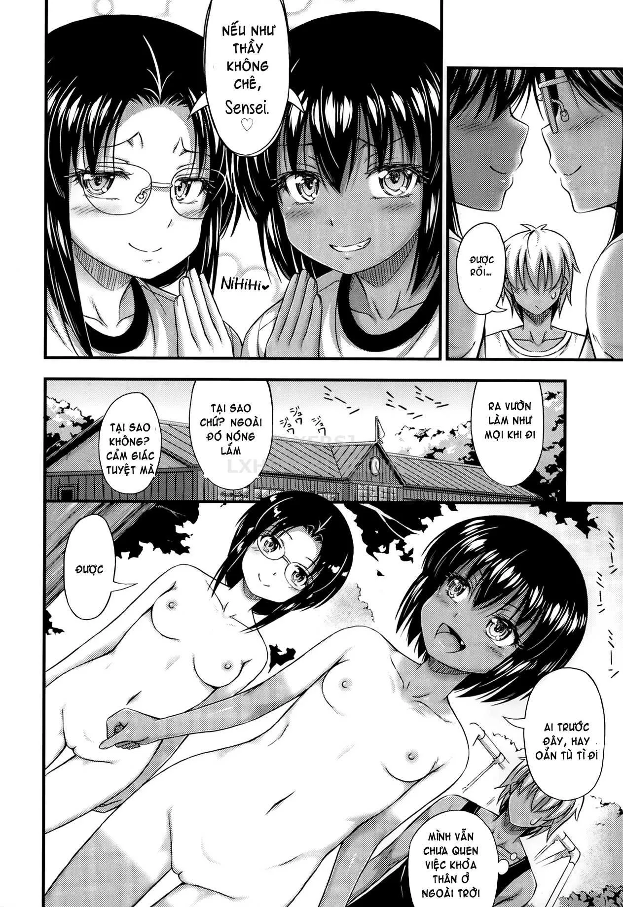 HentaiVN.net - Ảnh 12 - Kinjo no Ko ga Short Pants o Haite Ore o Yuuwaku shite Kurundaga [Kinjo No Ko Ga Short Pants Wo Haite Ore Wo Yuuwaku Shite Kurundaga] - Chap 3