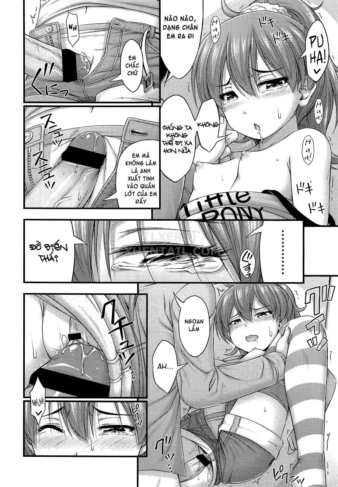 HentaiVN.net - Ảnh 14 - Kinjo no Ko ga Short Pants o Haite Ore o Yuuwaku shite Kurundaga [Kinjo No Ko Ga Short Pants Wo Haite Ore Wo Yuuwaku Shite Kurundaga] - Chap 4