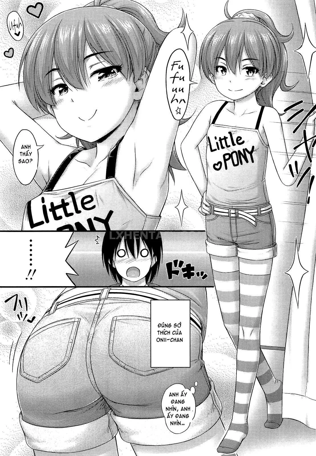 HentaiVN.net - Ảnh 9 - Kinjo no Ko ga Short Pants o Haite Ore o Yuuwaku shite Kurundaga [Kinjo No Ko Ga Short Pants Wo Haite Ore Wo Yuuwaku Shite Kurundaga] - Chap 4