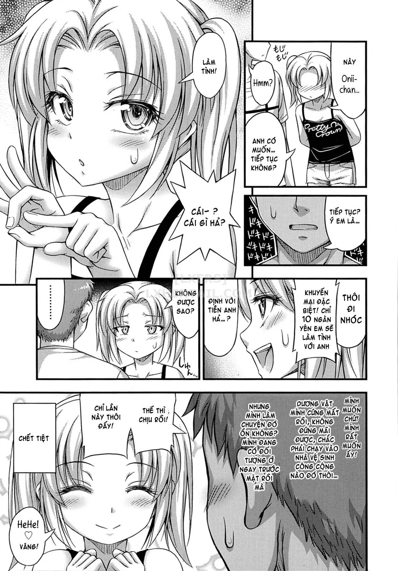HentaiVN.net - Ảnh 13 - Kinjo no Ko ga Short Pants o Haite Ore o Yuuwaku shite Kurundaga [Kinjo No Ko Ga Short Pants Wo Haite Ore Wo Yuuwaku Shite Kurundaga] - Chap 6