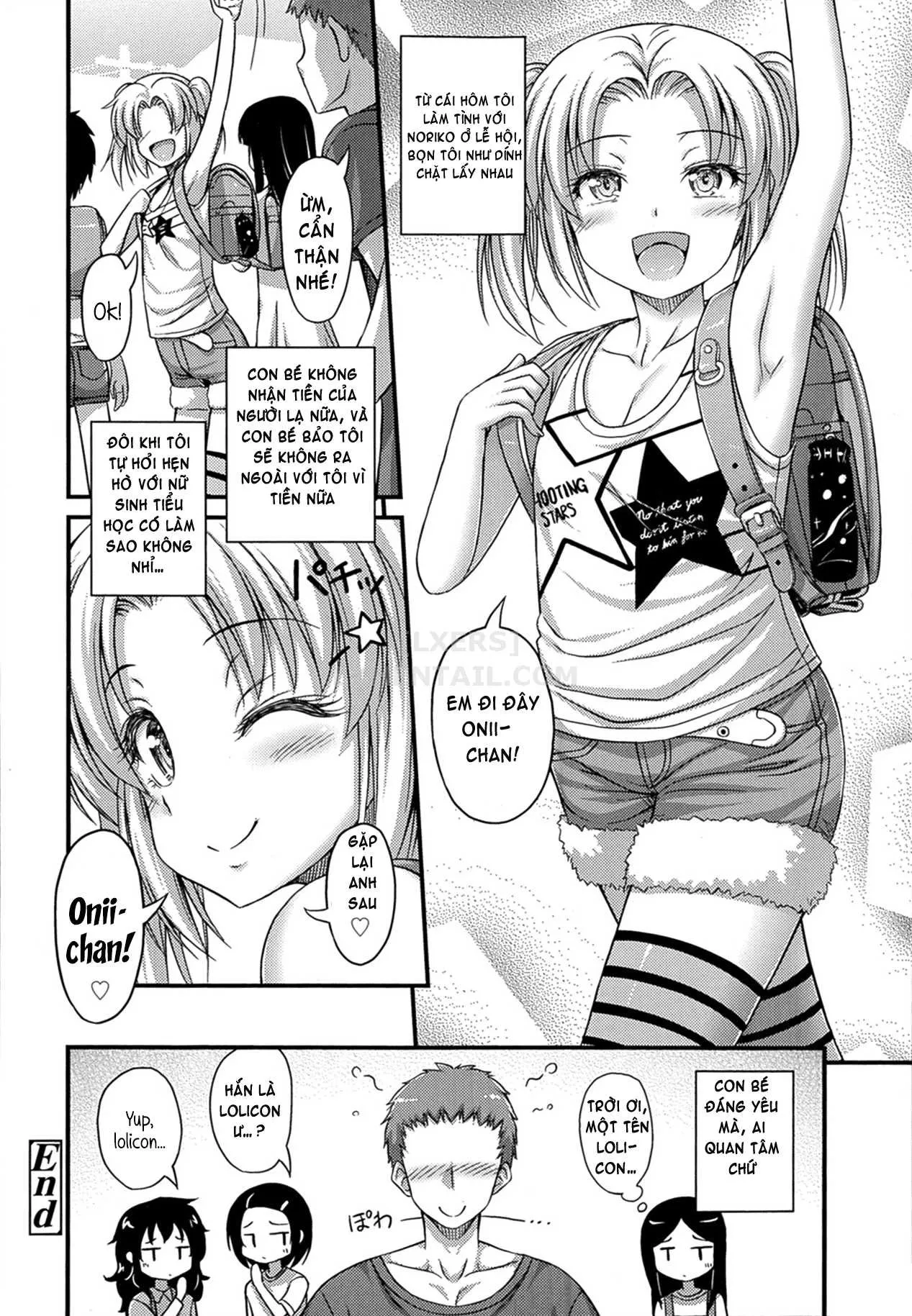 HentaiVN.net - Ảnh 24 - Kinjo no Ko ga Short Pants o Haite Ore o Yuuwaku shite Kurundaga [Kinjo No Ko Ga Short Pants Wo Haite Ore Wo Yuuwaku Shite Kurundaga] - Chap 6