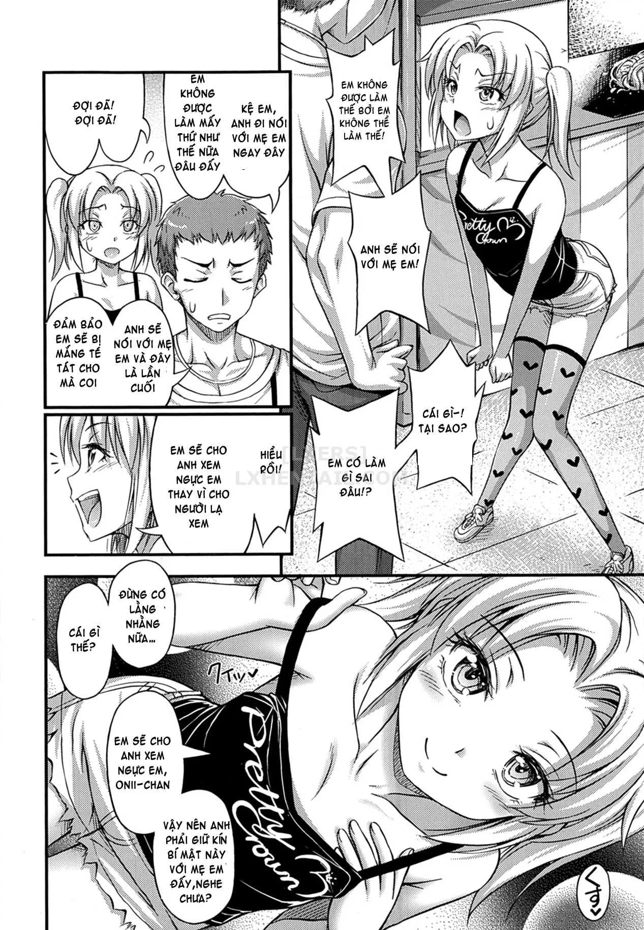 HentaiVN.net - Ảnh 8 - Kinjo no Ko ga Short Pants o Haite Ore o Yuuwaku shite Kurundaga [Kinjo No Ko Ga Short Pants Wo Haite Ore Wo Yuuwaku Shite Kurundaga] - Chap 6
