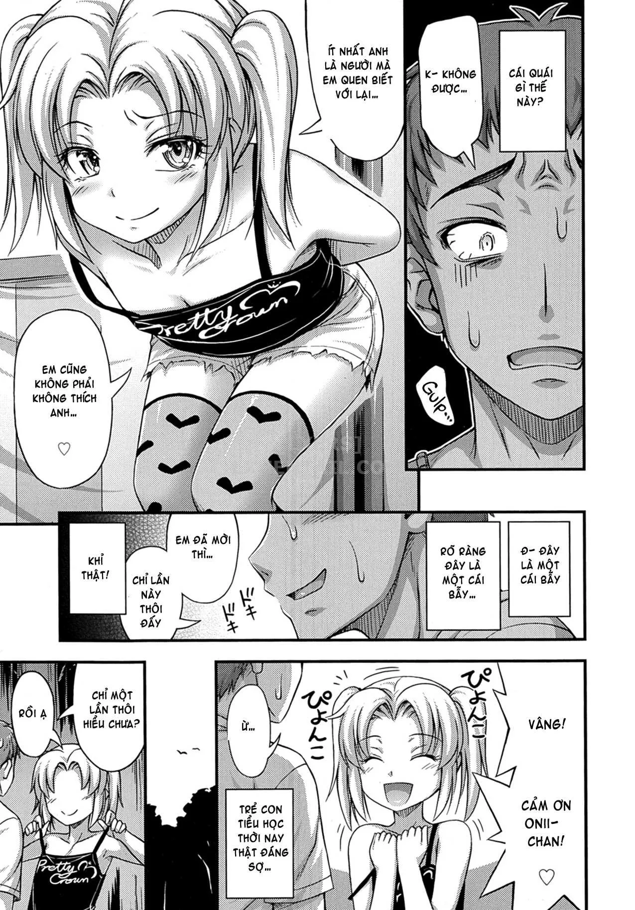 HentaiVN.net - Ảnh 9 - Kinjo no Ko ga Short Pants o Haite Ore o Yuuwaku shite Kurundaga [Kinjo No Ko Ga Short Pants Wo Haite Ore Wo Yuuwaku Shite Kurundaga] - Chap 6