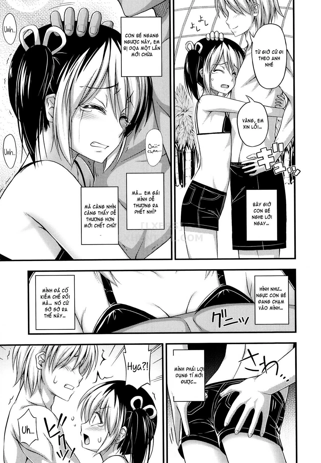 HentaiVN.net - Ảnh 11 - Kinjo no Ko ga Short Pants o Haite Ore o Yuuwaku shite Kurundaga [Kinjo No Ko Ga Short Pants Wo Haite Ore Wo Yuuwaku Shite Kurundaga] - Chap 9