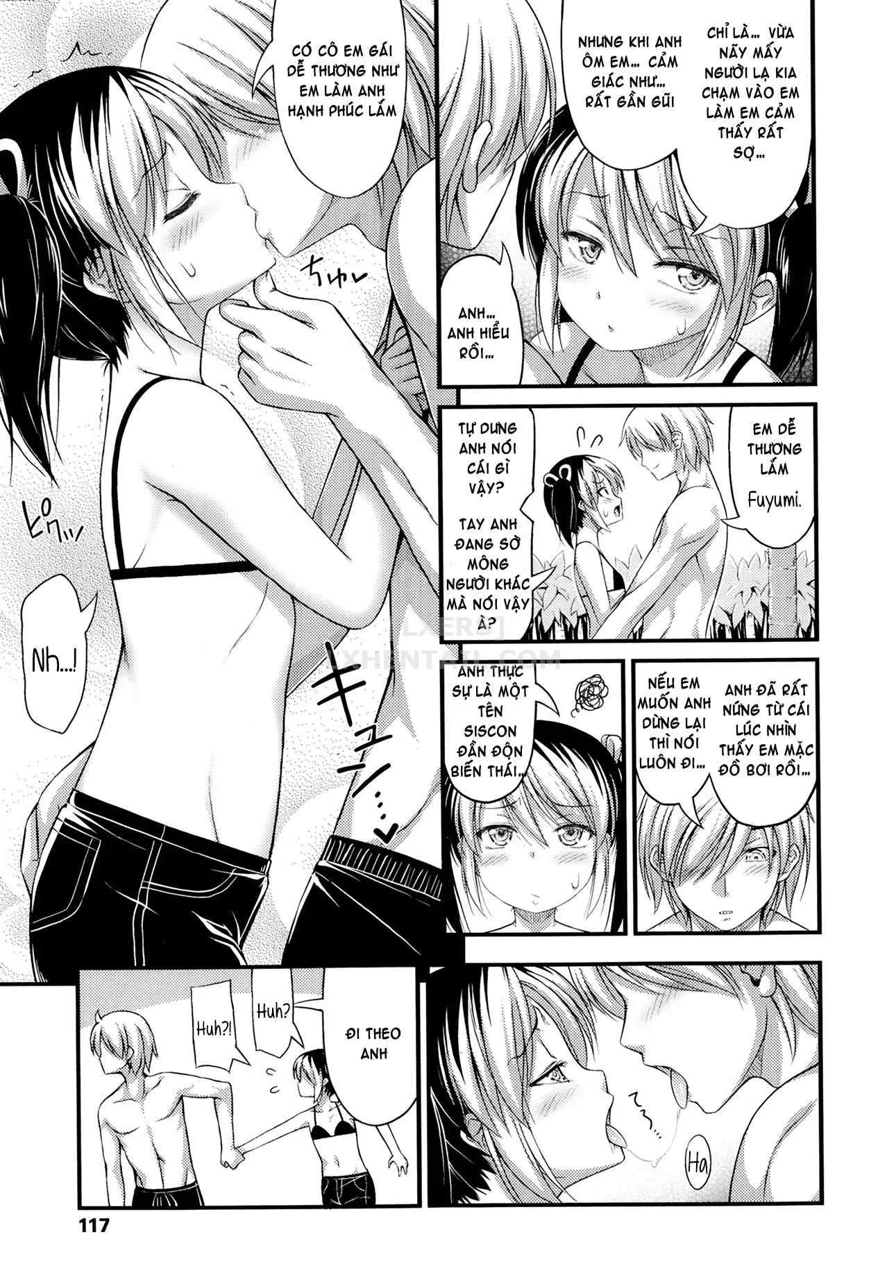 HentaiVN.net - Ảnh 13 - Kinjo no Ko ga Short Pants o Haite Ore o Yuuwaku shite Kurundaga [Kinjo No Ko Ga Short Pants Wo Haite Ore Wo Yuuwaku Shite Kurundaga] - Chap 9