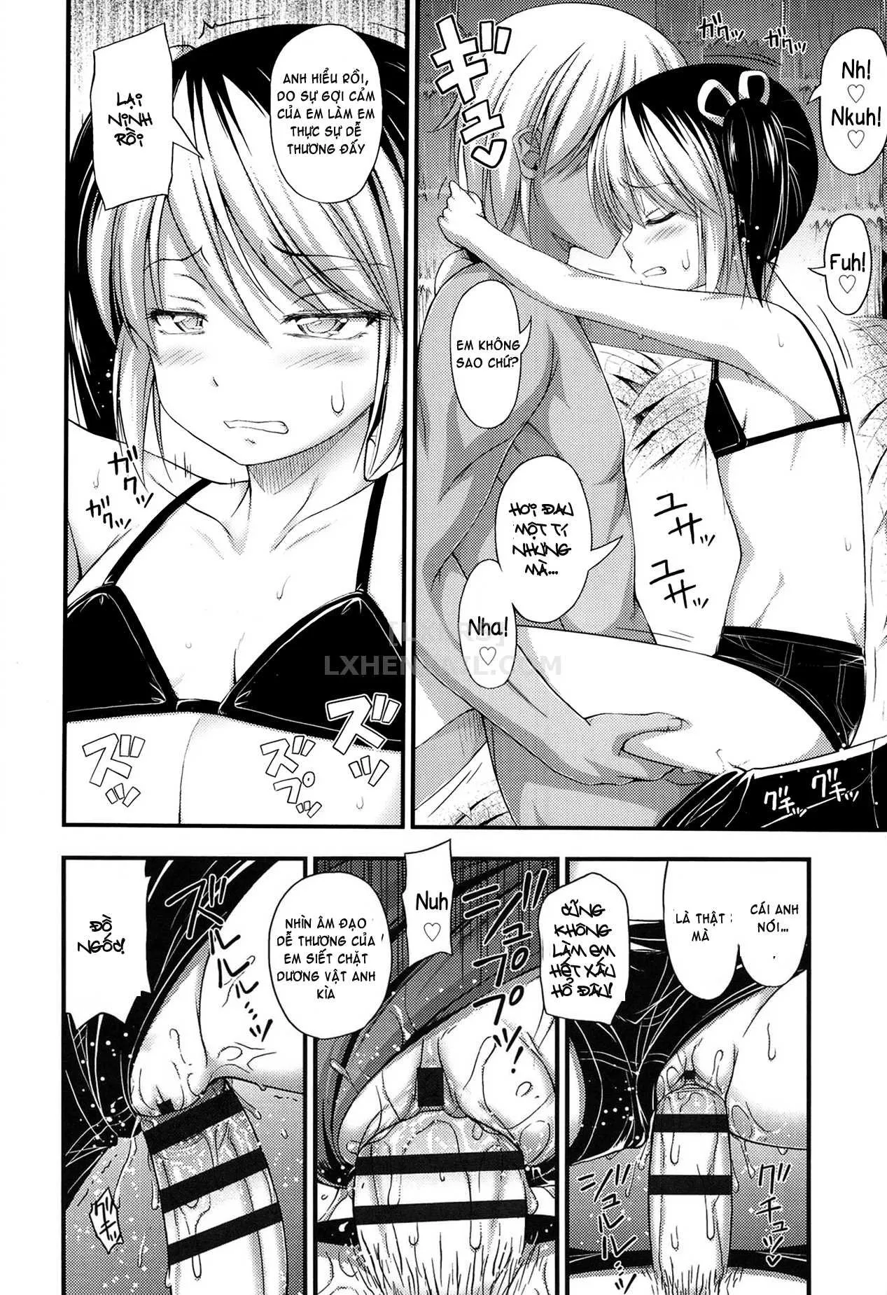 HentaiVN.net - Ảnh 16 - Kinjo no Ko ga Short Pants o Haite Ore o Yuuwaku shite Kurundaga [Kinjo No Ko Ga Short Pants Wo Haite Ore Wo Yuuwaku Shite Kurundaga] - Chap 9