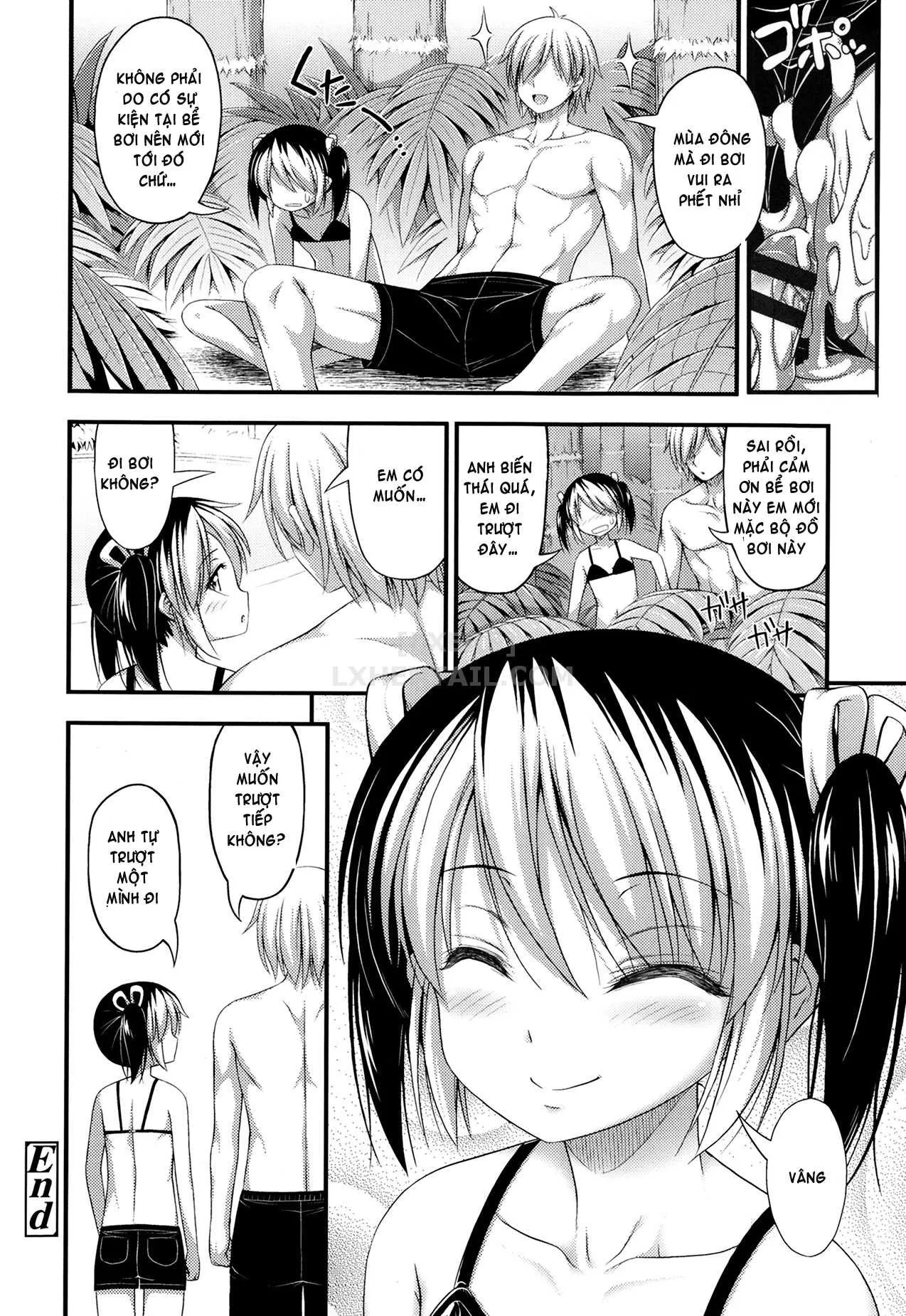 HentaiVN.net - Ảnh 22 - Kinjo no Ko ga Short Pants o Haite Ore o Yuuwaku shite Kurundaga [Kinjo No Ko Ga Short Pants Wo Haite Ore Wo Yuuwaku Shite Kurundaga] - Chap 9