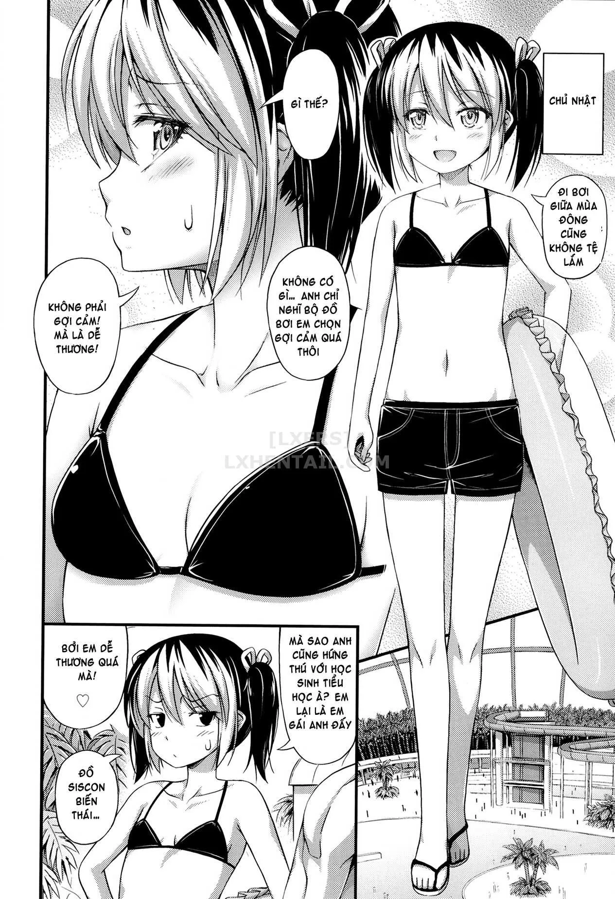HentaiVN.net - Ảnh 6 - Kinjo no Ko ga Short Pants o Haite Ore o Yuuwaku shite Kurundaga [Kinjo No Ko Ga Short Pants Wo Haite Ore Wo Yuuwaku Shite Kurundaga] - Chap 9