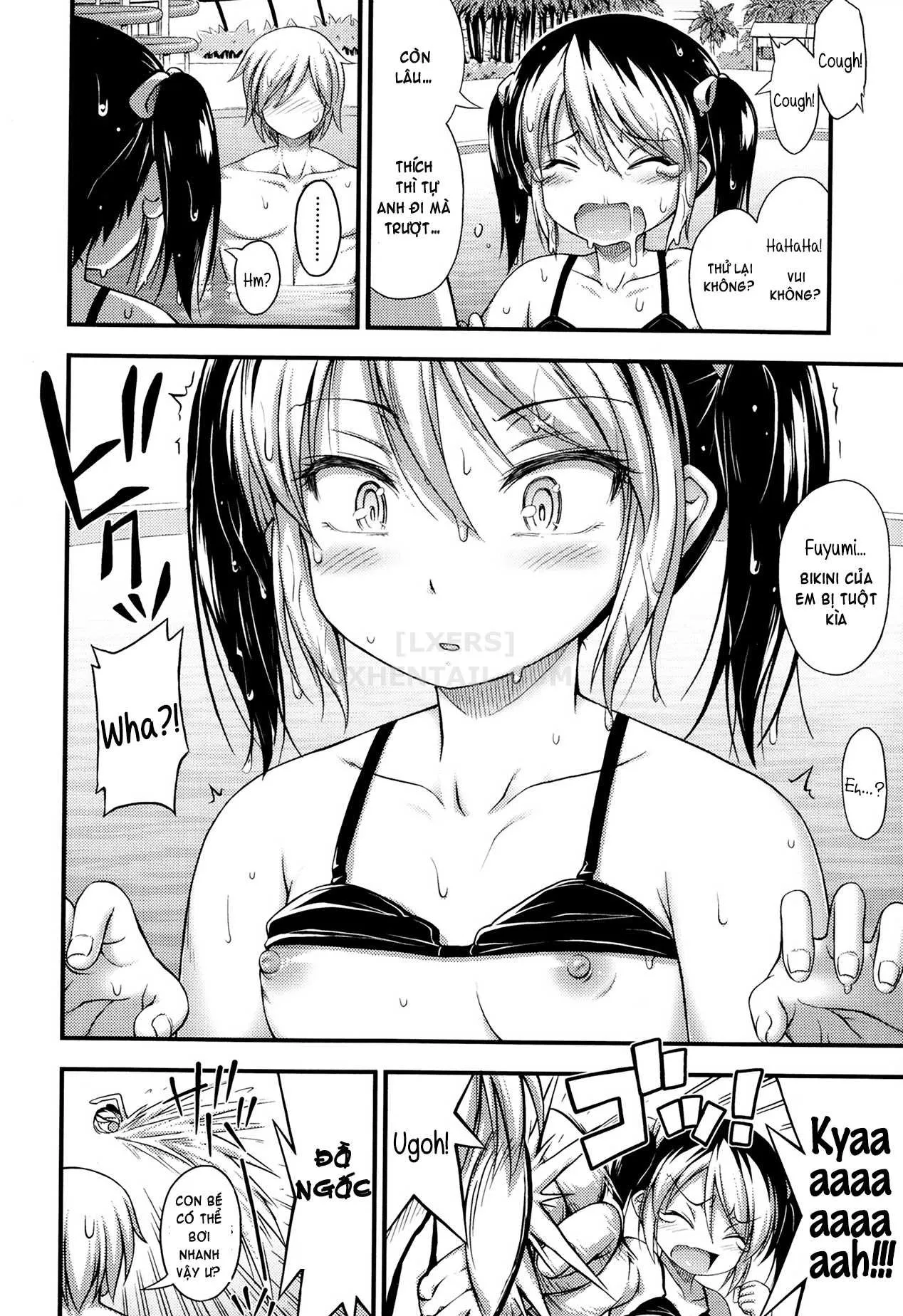 HentaiVN.net - Ảnh 8 - Kinjo no Ko ga Short Pants o Haite Ore o Yuuwaku shite Kurundaga [Kinjo No Ko Ga Short Pants Wo Haite Ore Wo Yuuwaku Shite Kurundaga] - Chap 9