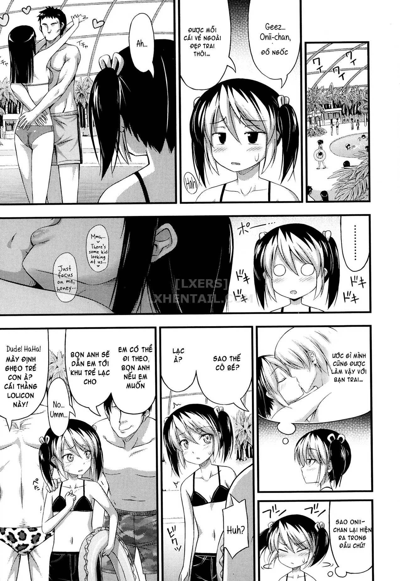 HentaiVN.net - Ảnh 9 - Kinjo no Ko ga Short Pants o Haite Ore o Yuuwaku shite Kurundaga [Kinjo No Ko Ga Short Pants Wo Haite Ore Wo Yuuwaku Shite Kurundaga] - Chap 9