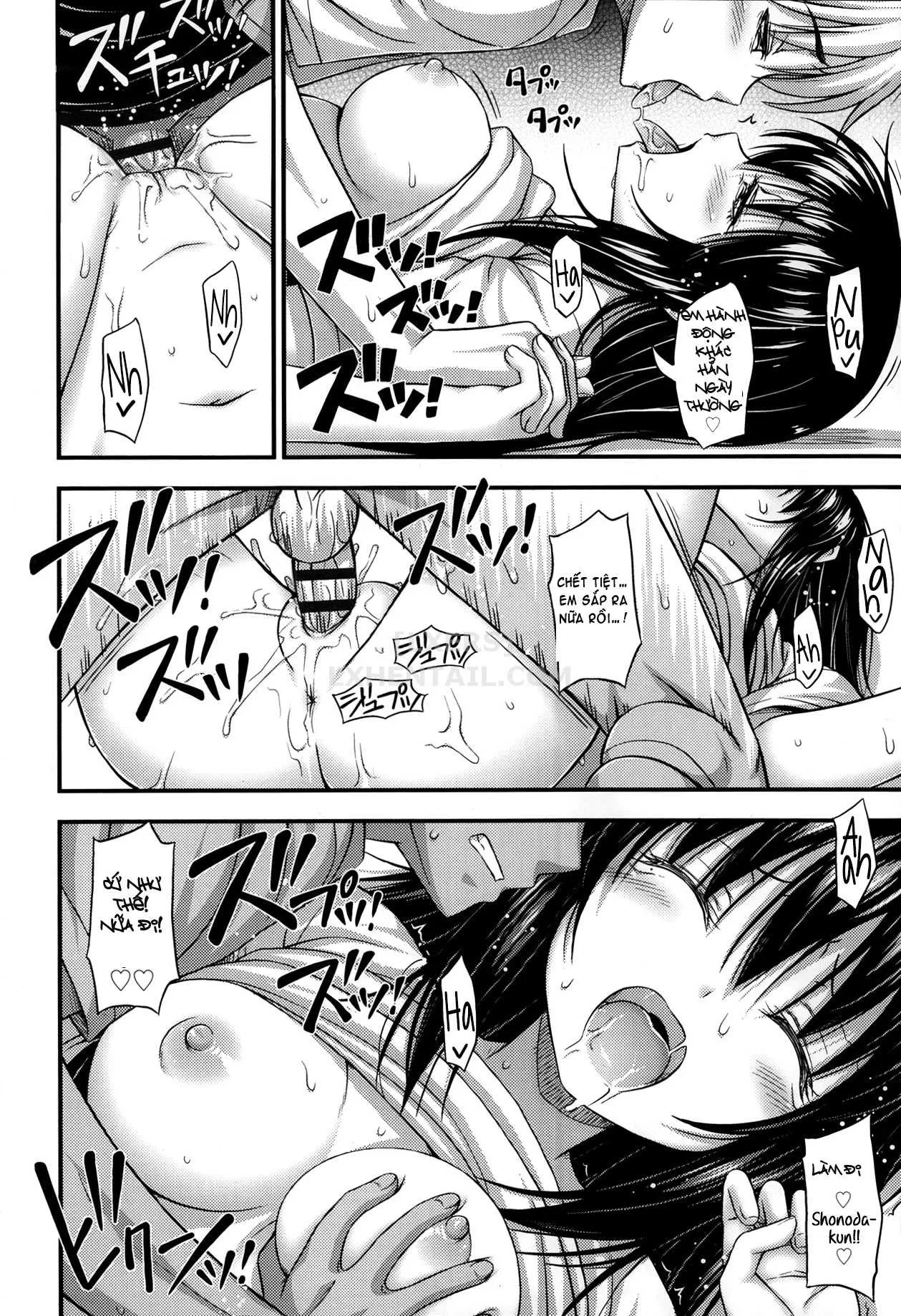 HentaiVN.net - Ảnh 18 - Kinjo no Ko ga Short Pants o Haite Ore o Yuuwaku shite Kurundaga [Kinjo No Ko Ga Short Pants Wo Haite Ore Wo Yuuwaku Shite Kurundaga] - Chap 10