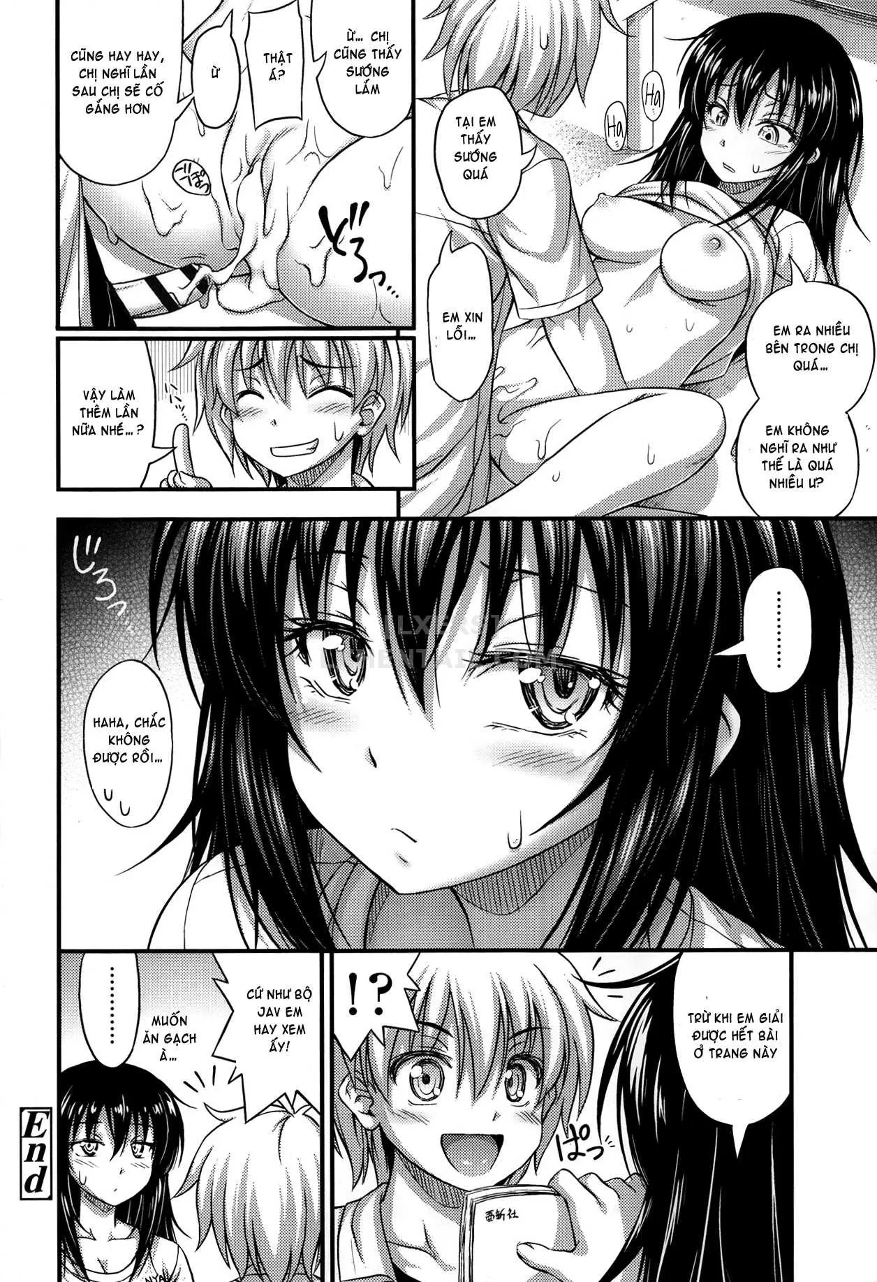 HentaiVN.net - Ảnh 20 - Kinjo no Ko ga Short Pants o Haite Ore o Yuuwaku shite Kurundaga [Kinjo No Ko Ga Short Pants Wo Haite Ore Wo Yuuwaku Shite Kurundaga] - Chap 10