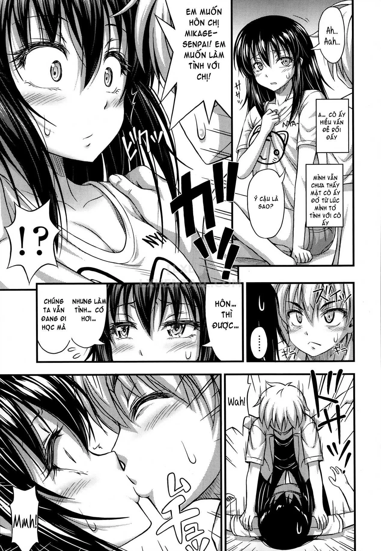 HentaiVN.net - Ảnh 9 - Kinjo no Ko ga Short Pants o Haite Ore o Yuuwaku shite Kurundaga [Kinjo No Ko Ga Short Pants Wo Haite Ore Wo Yuuwaku Shite Kurundaga] - Chap 10