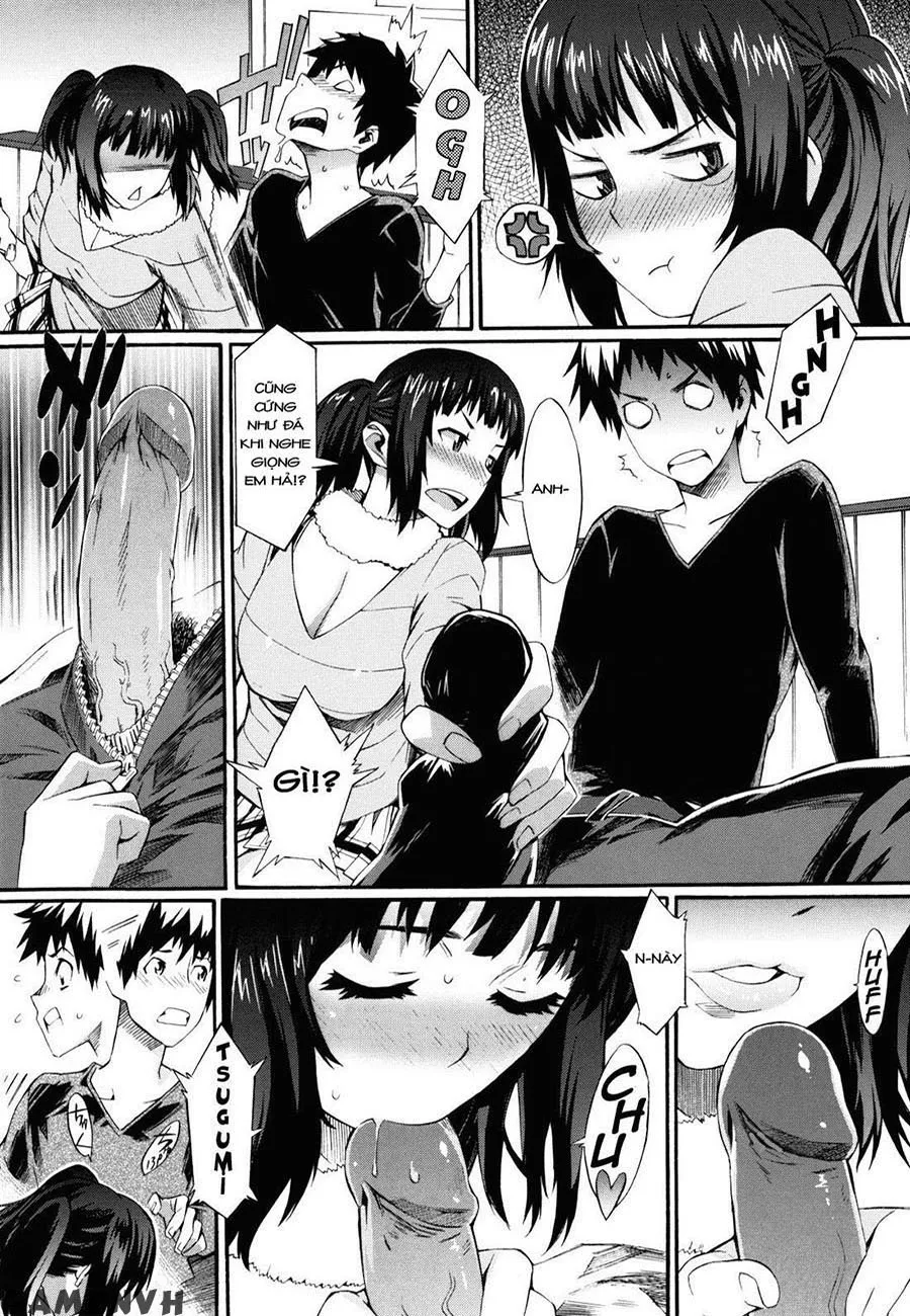 HentaiVN.net - Ảnh 9 - Keep It A Secret From My Sister Of Course [Touzen Imouto ni wa Naisho de] - Chap 2