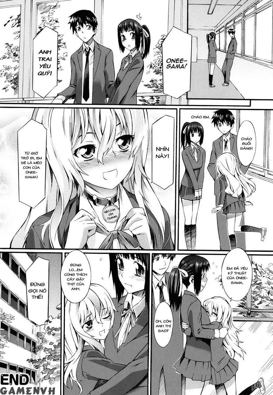 HentaiVN.net - Ảnh 22 - Keep It A Secret From My Sister Of Course [Touzen Imouto ni wa Naisho de] - Chap 4