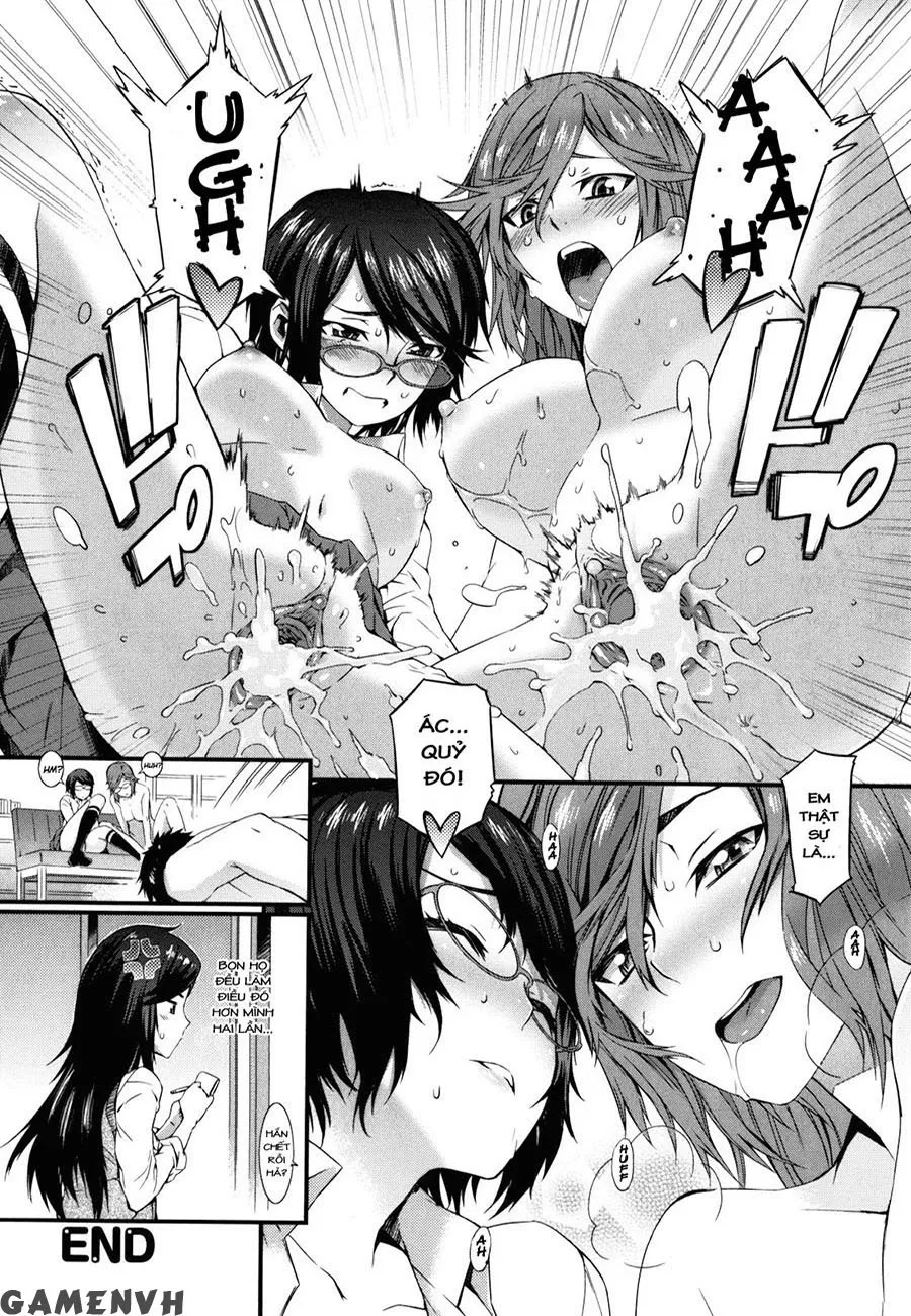 HentaiVN.net - Ảnh 26 - Keep It A Secret From My Sister Of Course [Touzen Imouto ni wa Naisho de] - Chap 7