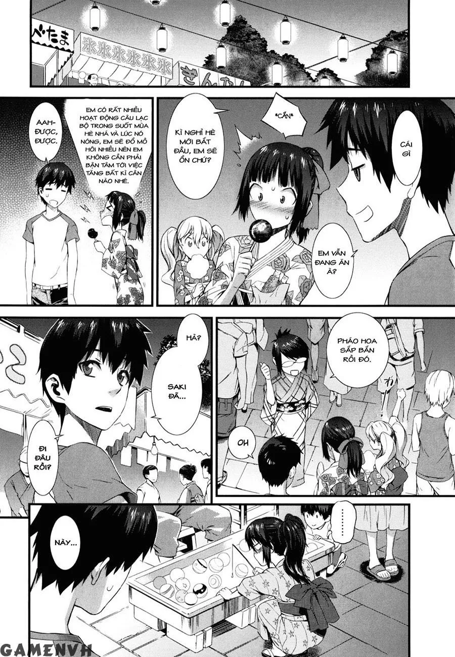 HentaiVN.net - Ảnh 4 - Keep It A Secret From My Sister Of Course [Touzen Imouto ni wa Naisho de] - Chap 8