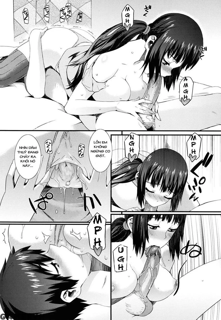 HentaiVN.net - Ảnh 14 - Keep It A Secret From My Sister Of Course [Touzen Imouto ni wa Naisho de] - Chap 9 - END
