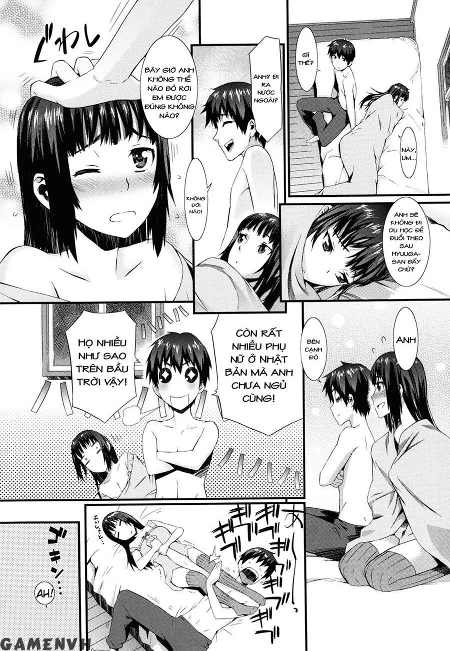 HentaiVN.net - Ảnh 25 - Keep It A Secret From My Sister Of Course [Touzen Imouto ni wa Naisho de] - Chap 9 - END