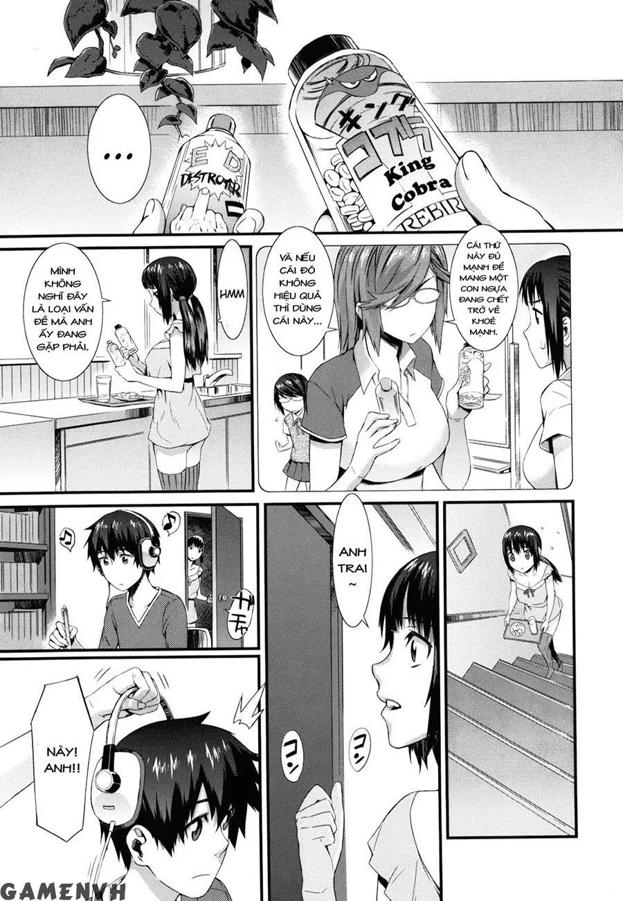HentaiVN.net - Ảnh 3 - Keep It A Secret From My Sister Of Course [Touzen Imouto ni wa Naisho de] - Chap 9 - END