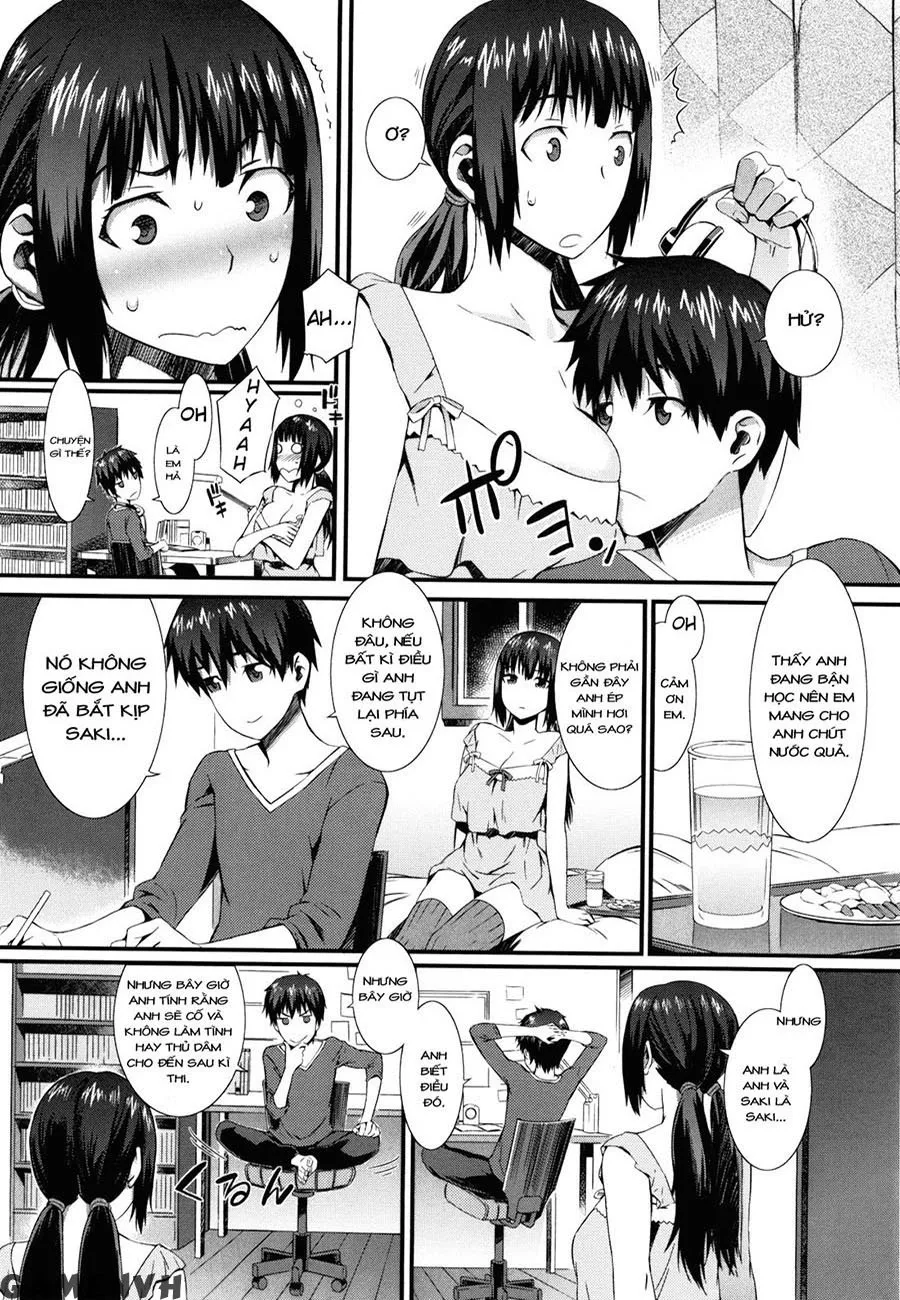 HentaiVN.net - Ảnh 4 - Keep It A Secret From My Sister Of Course [Touzen Imouto ni wa Naisho de] - Chap 9 - END