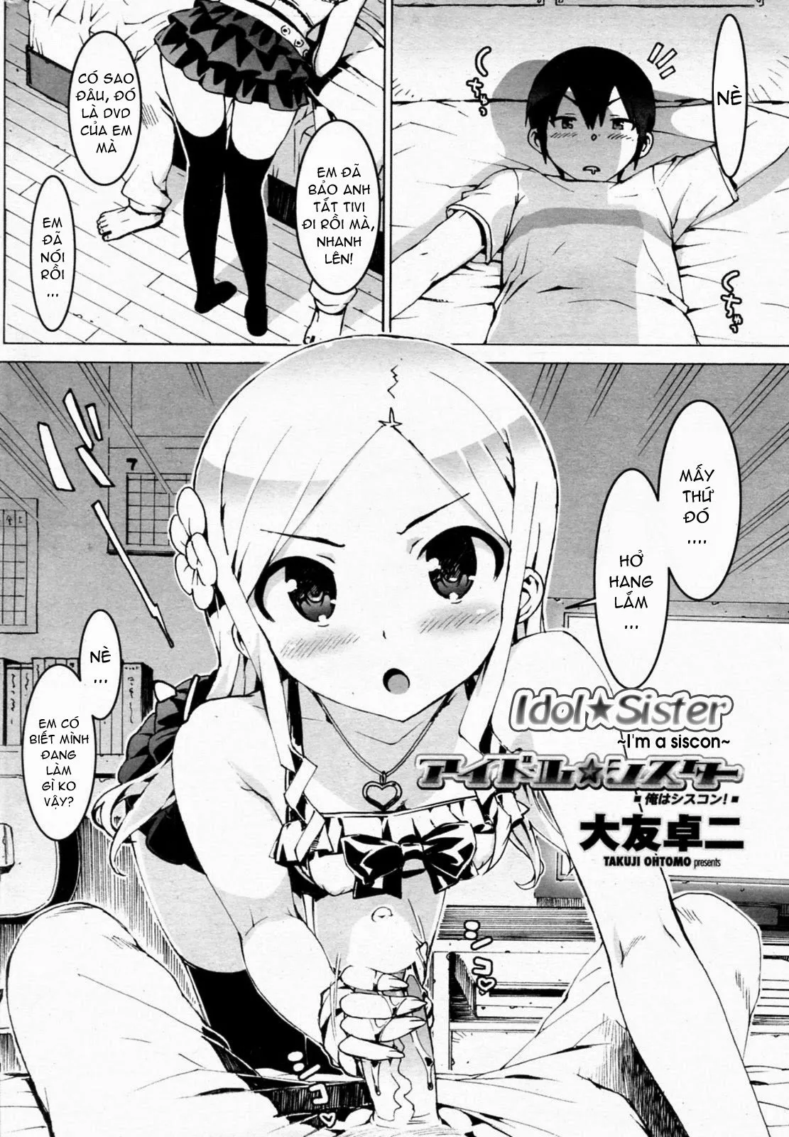 HentaiVN.net - Ảnh 8 - Idol Sister - Chap 1