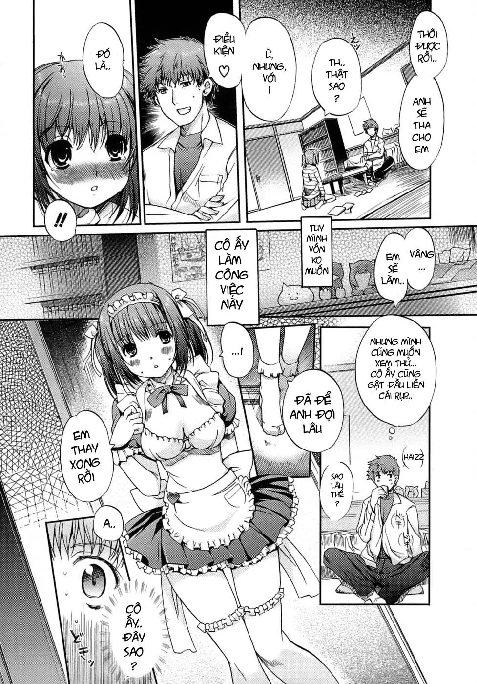 HentaiVN.net - Ảnh 4 - The Maiden Love Love Affair [Otome No Renai Jijou] - Chap 3