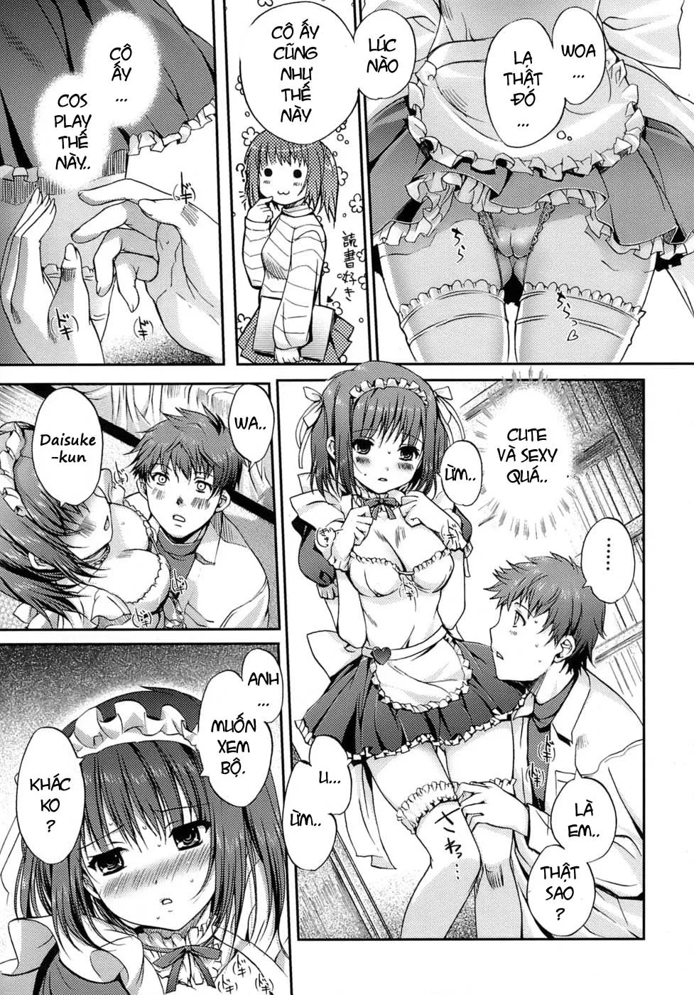 HentaiVN.net - Ảnh 5 - The Maiden Love Love Affair [Otome No Renai Jijou] - Chap 3