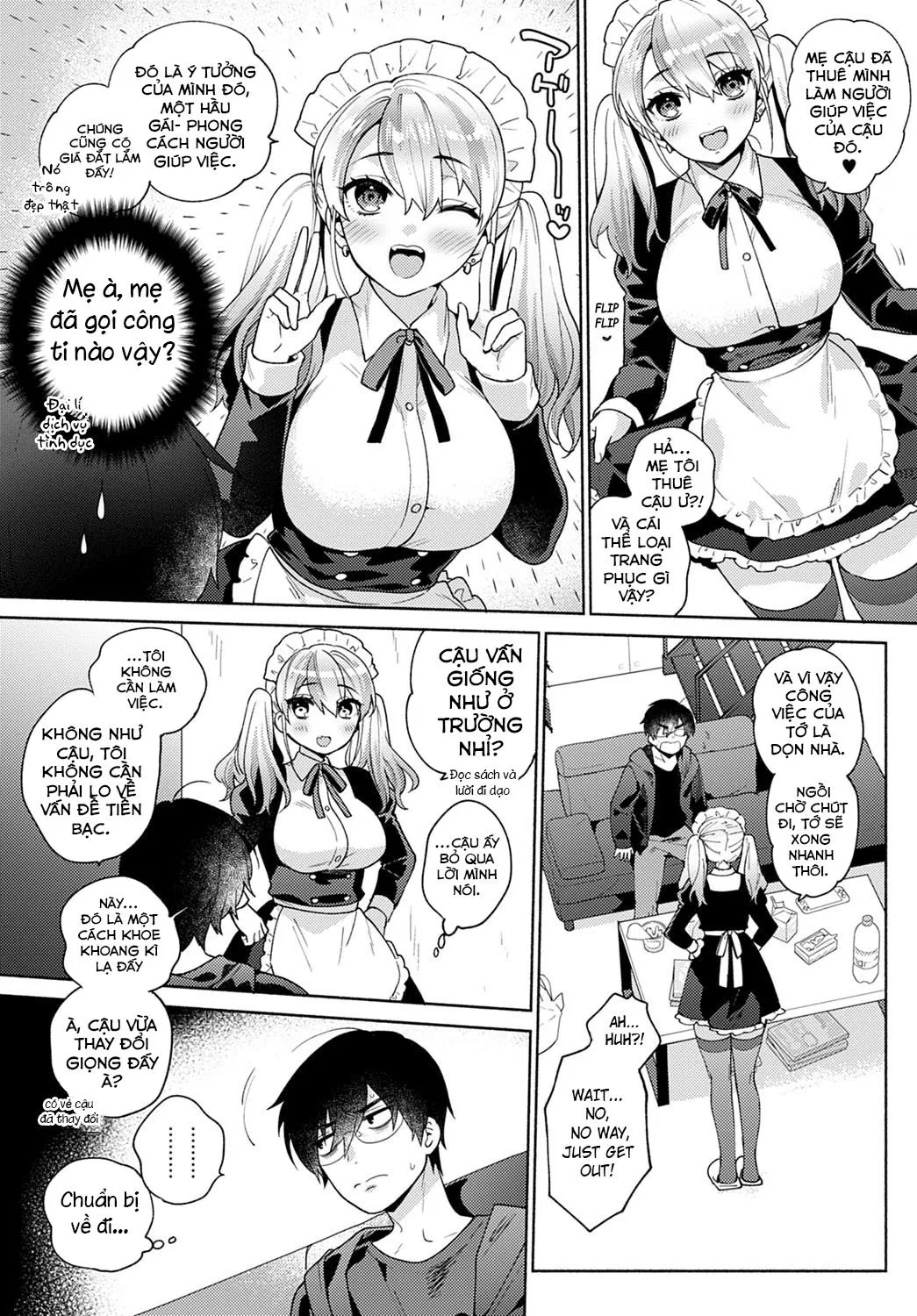 HentaiVN.net - Ảnh 7 - oshikake dolce - Chap 1