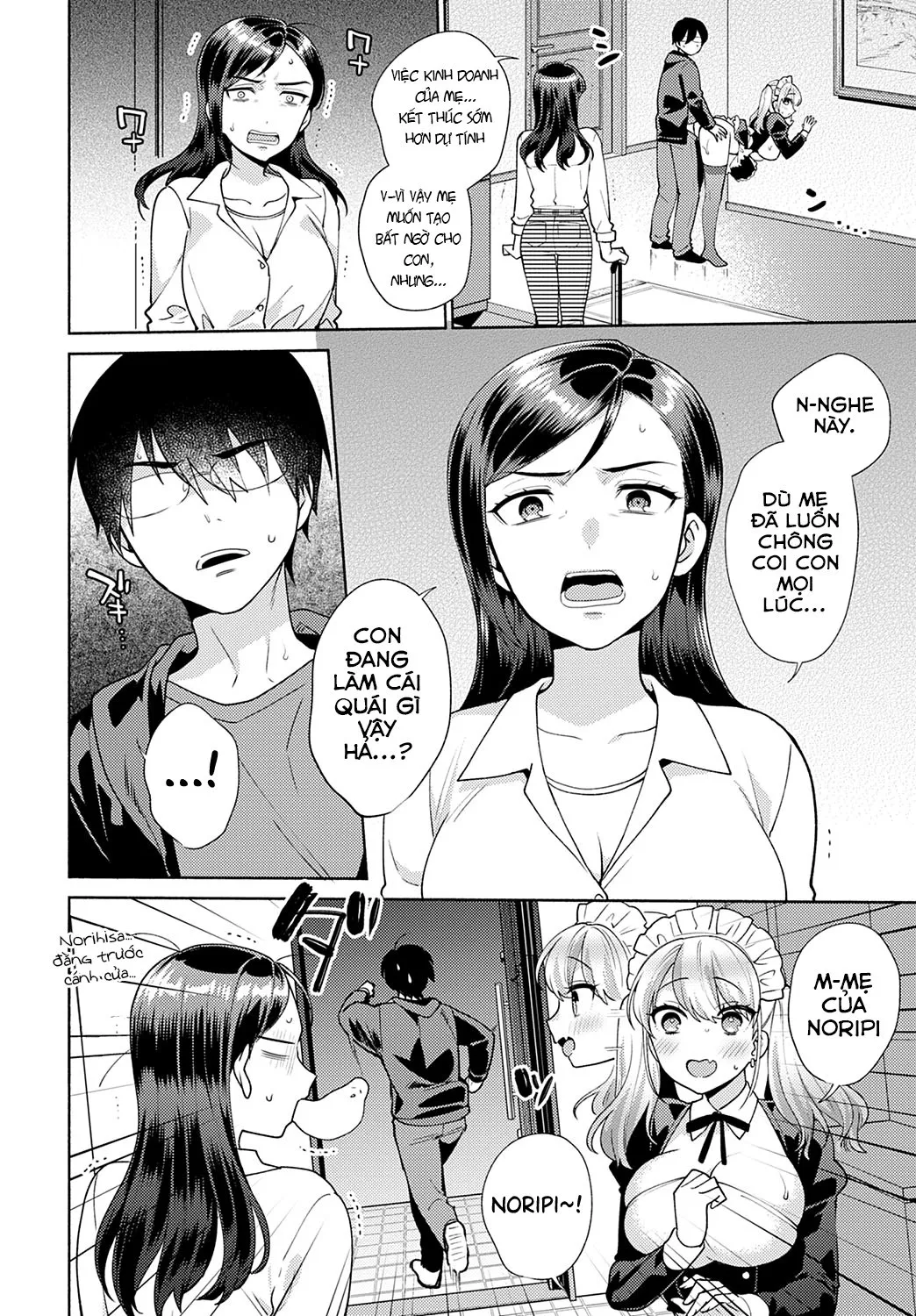 HentaiVN.net - Ảnh 6 - oshikake dolce - Chap 3