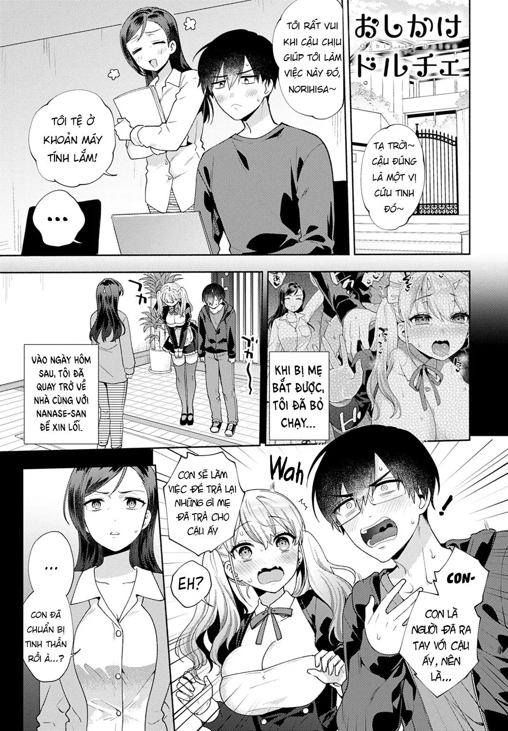 HentaiVN.net - Ảnh 3 - oshikake dolce - Chap 4-END