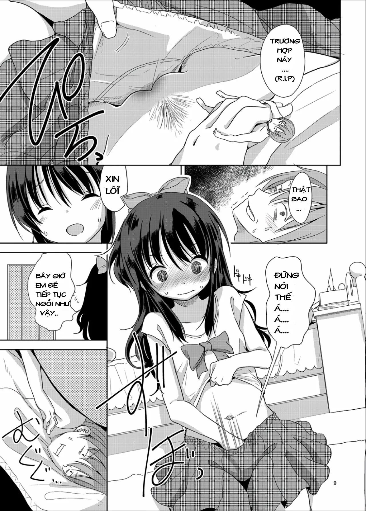 HentaiVN.net - Ảnh 9 - Những ngày "chết ngợp" cùng với cô em gái bé nhỏ [Little Sister With Grande Everyday] - Chap 1